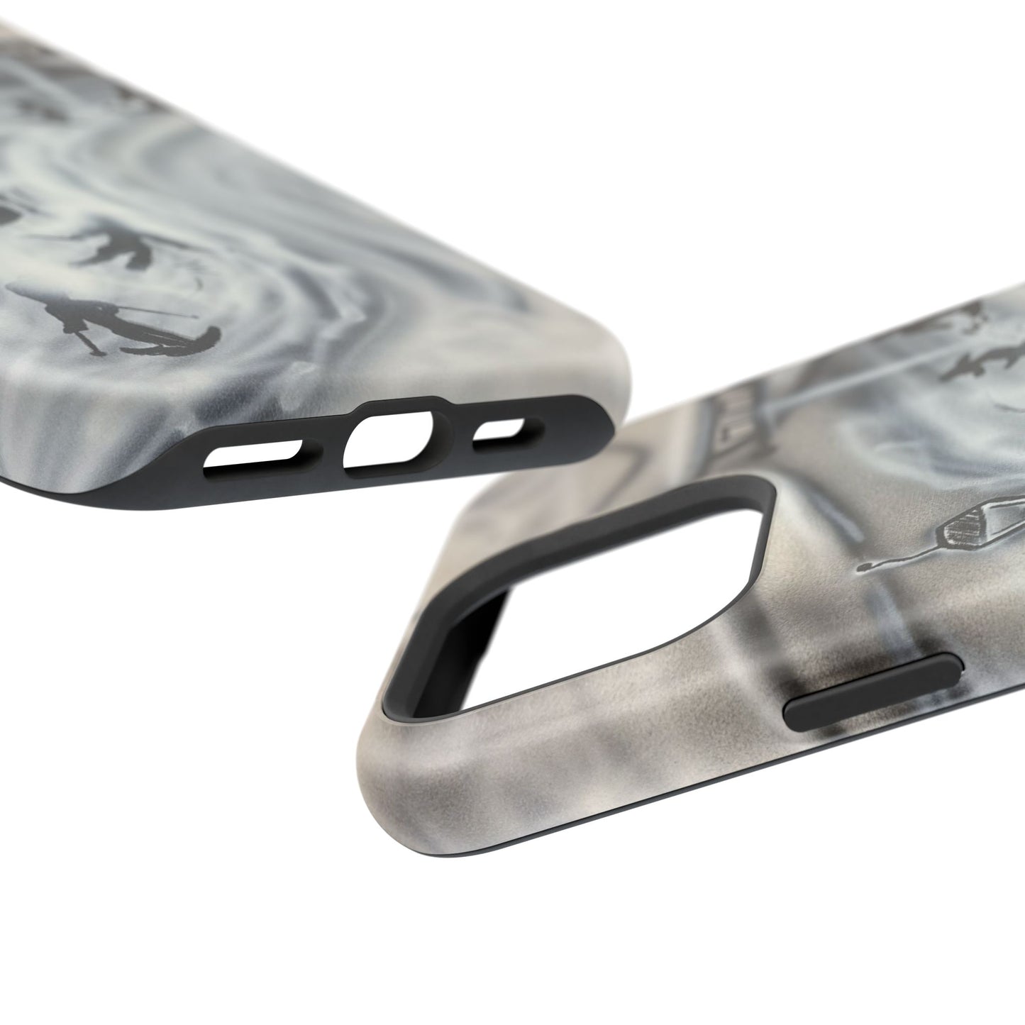 MagSafe "arctic avalanche" airbrush iPhone case