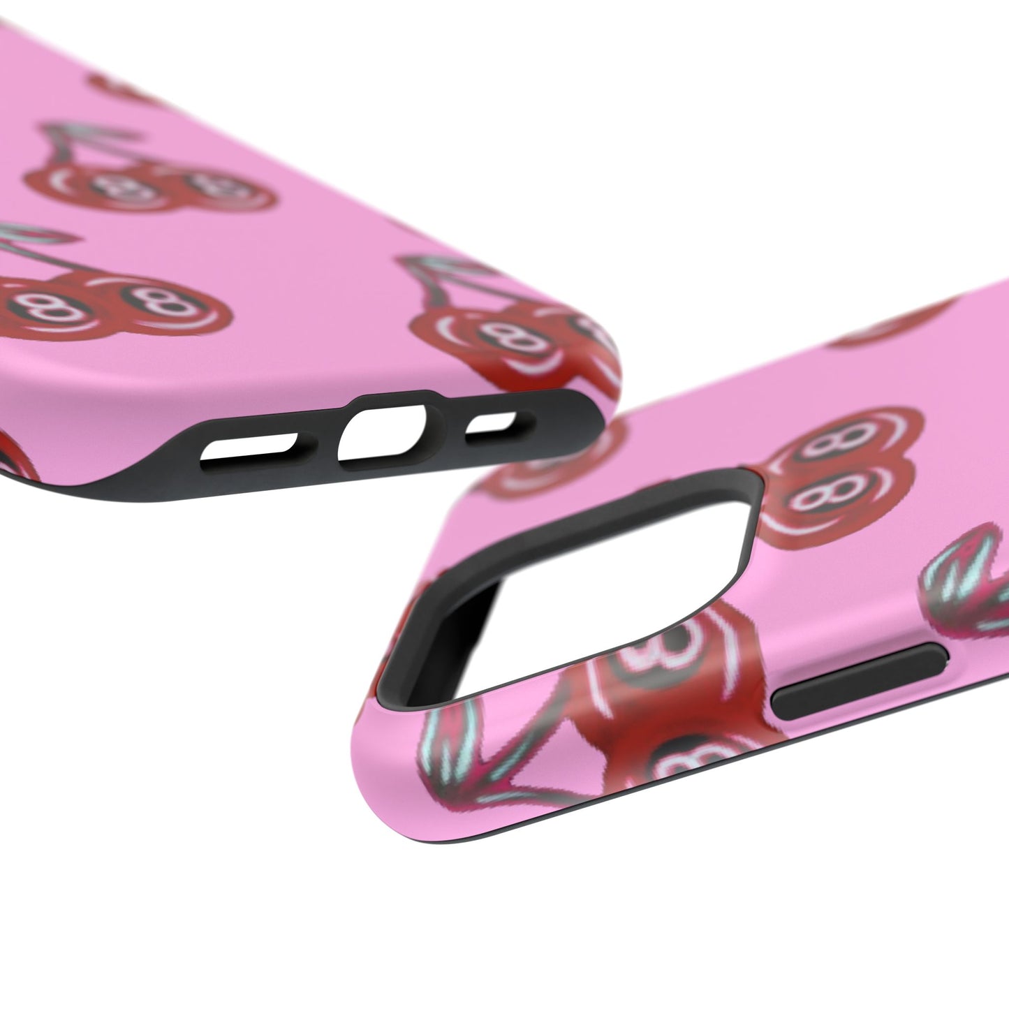 MagSafe "cami cherry pink" Airbrush iPhone Hülle
