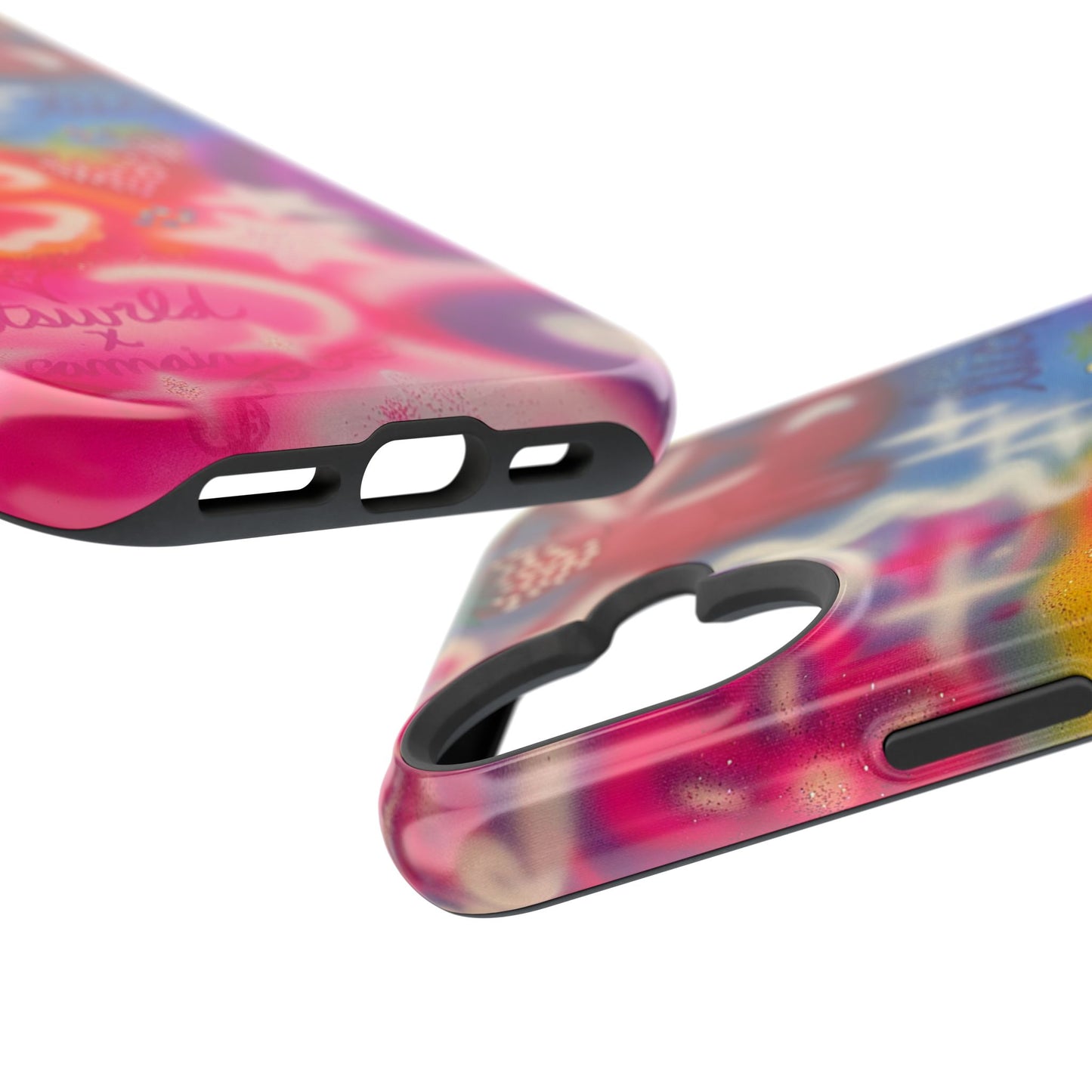 MagSafe „luck & luv“ Airbrush iPhone-Hülle
