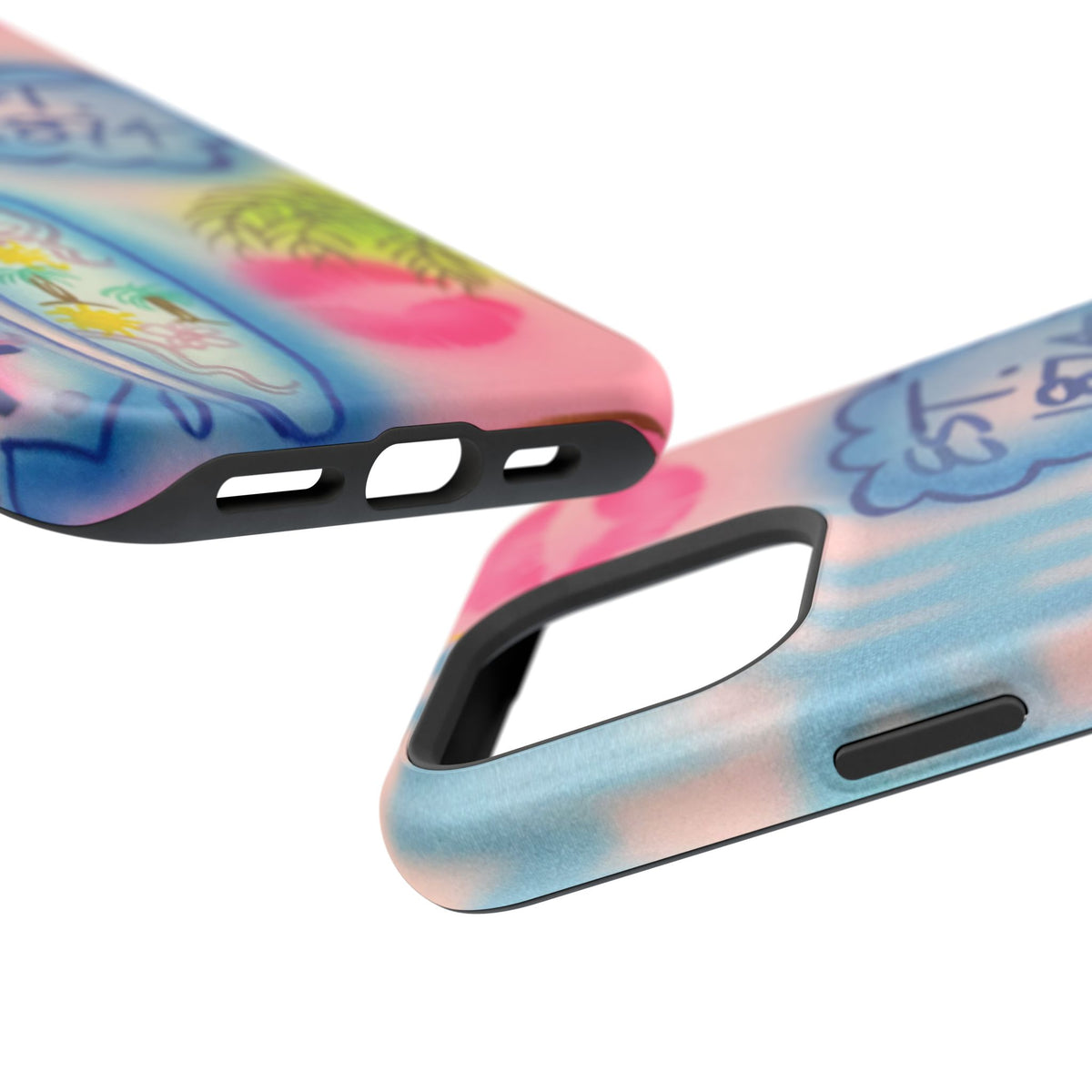 MagSafe "in the wave" airbrush iPhone case