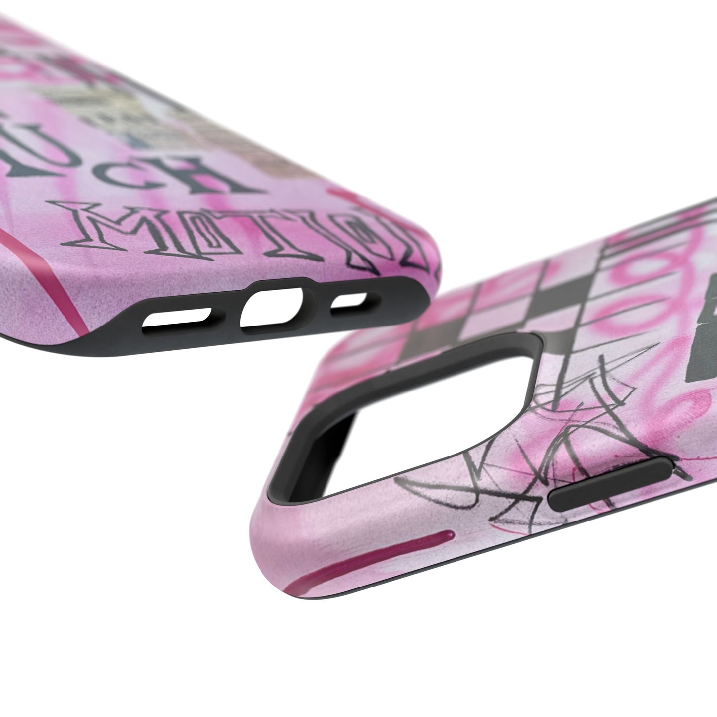 MagSafe "too much motion" airbrush iPhone case