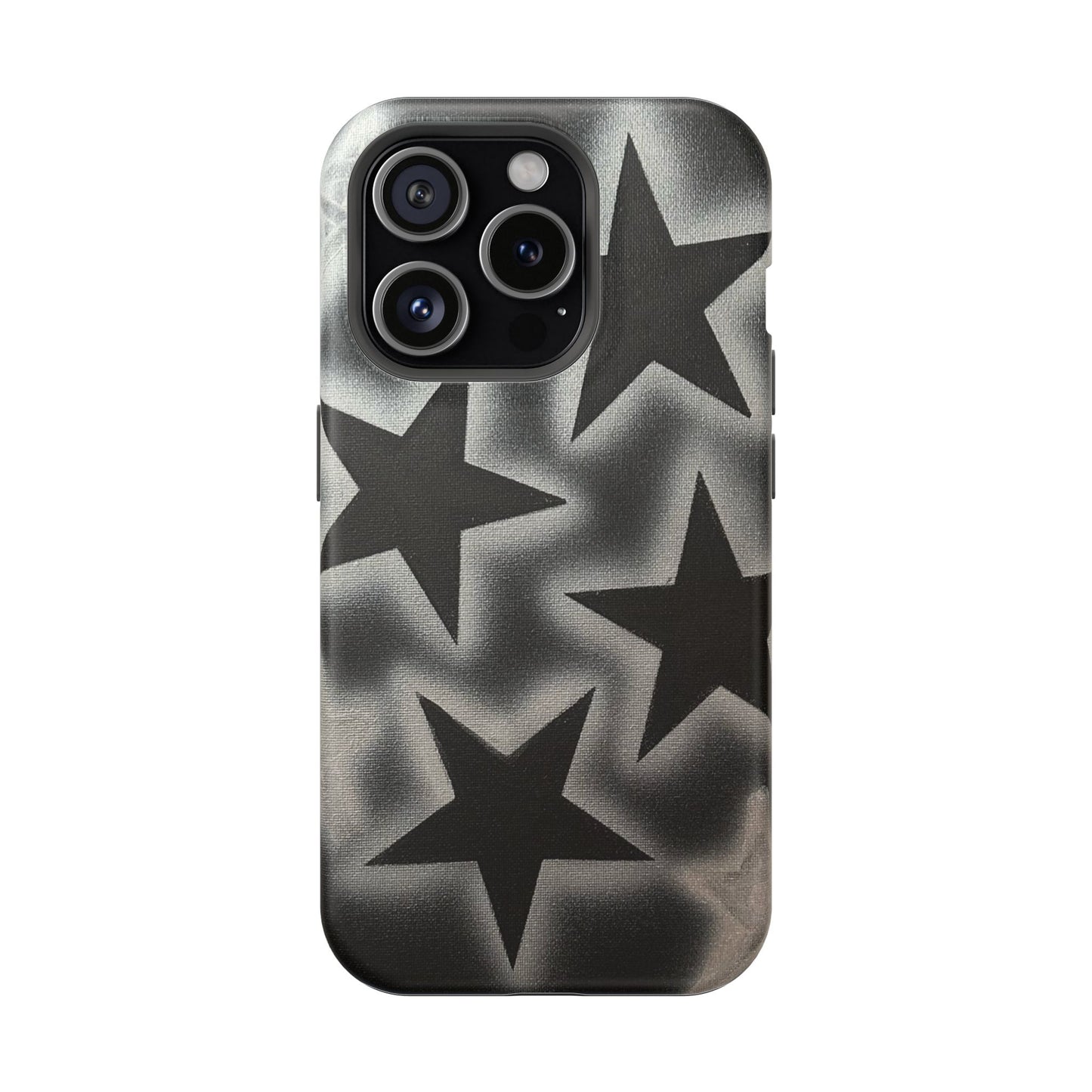 MagSafe „Chrome-Sterne“ Airbrush-iPhone-Hülle