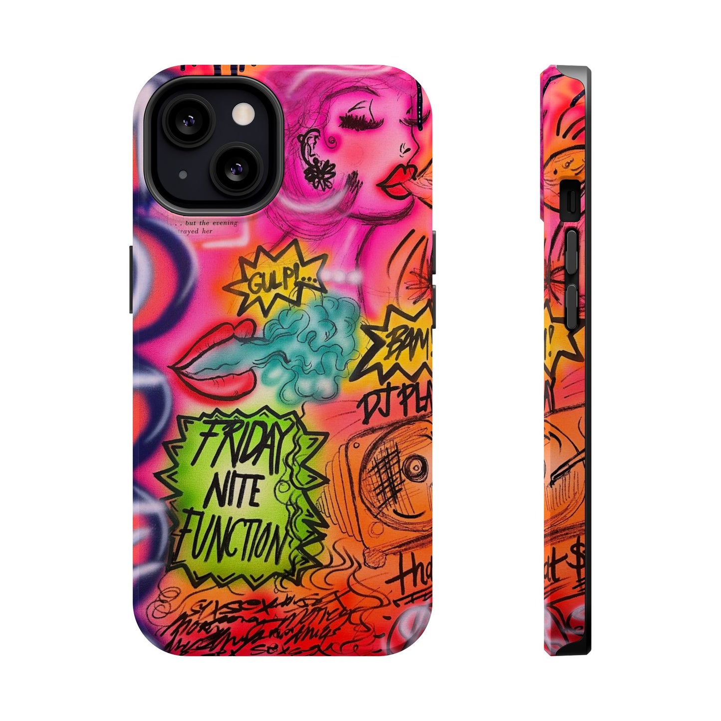 MagSafe „Vegas Ventures“ Airbrush iPhone-Hülle