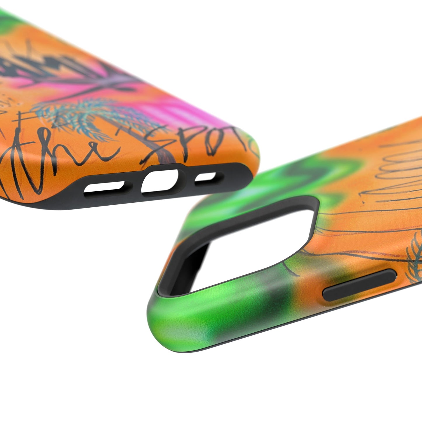 MagSafe "miami, fl" Airbrush iPhone Hülle