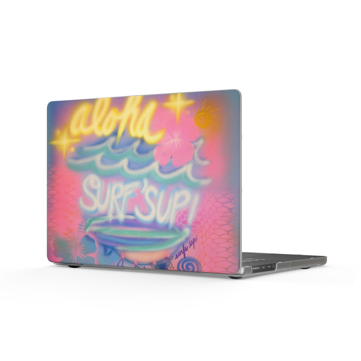 custom gphi airbrush matte macbook case