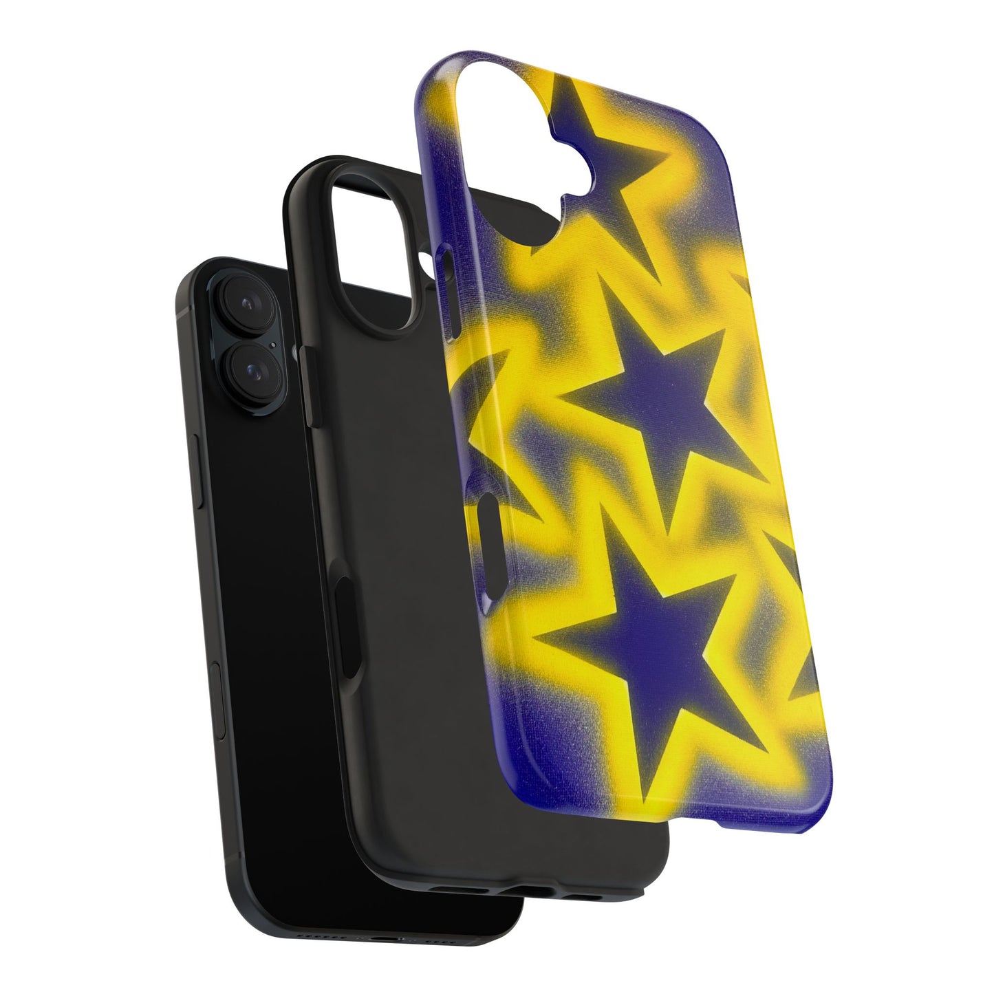"cosmic crush" airbrush iPhone case