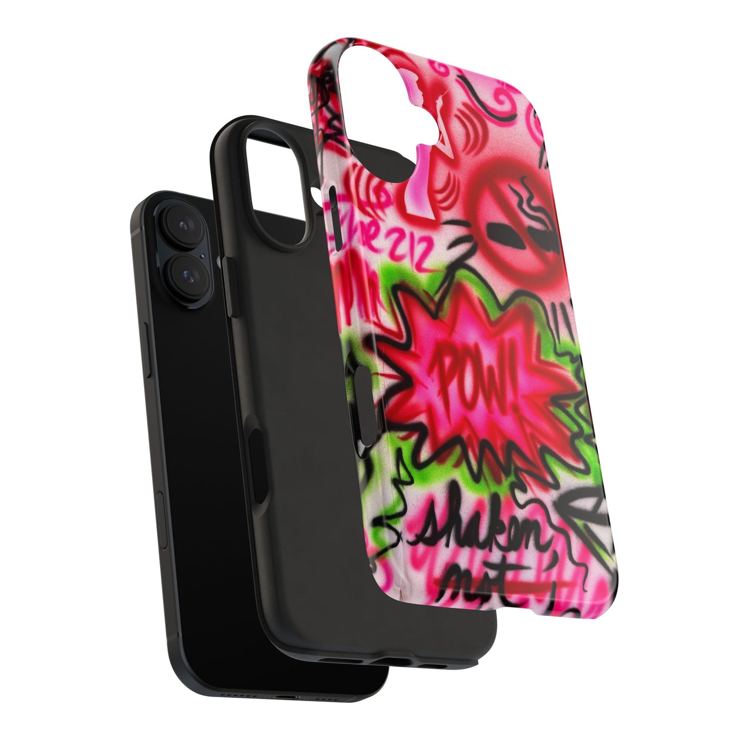 "in the 212" airbrush iPhone case