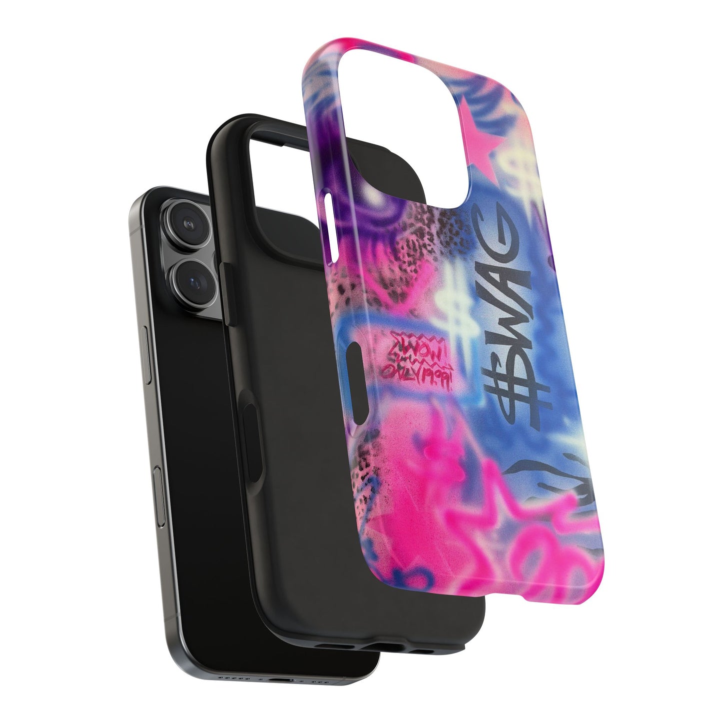 "$wag" airbrush iPhone case