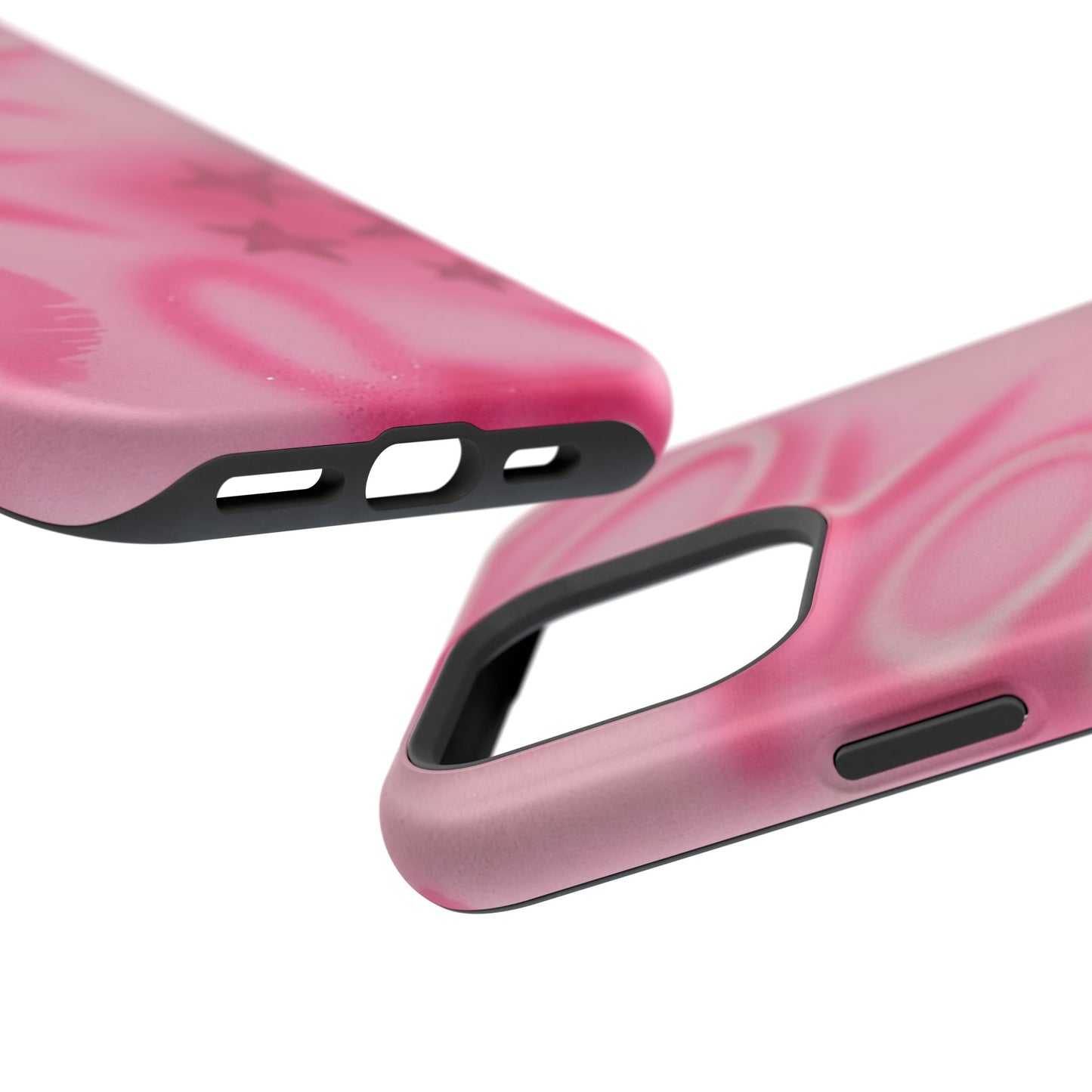 MagSafe "perfectly pink" airbrush iPhone case