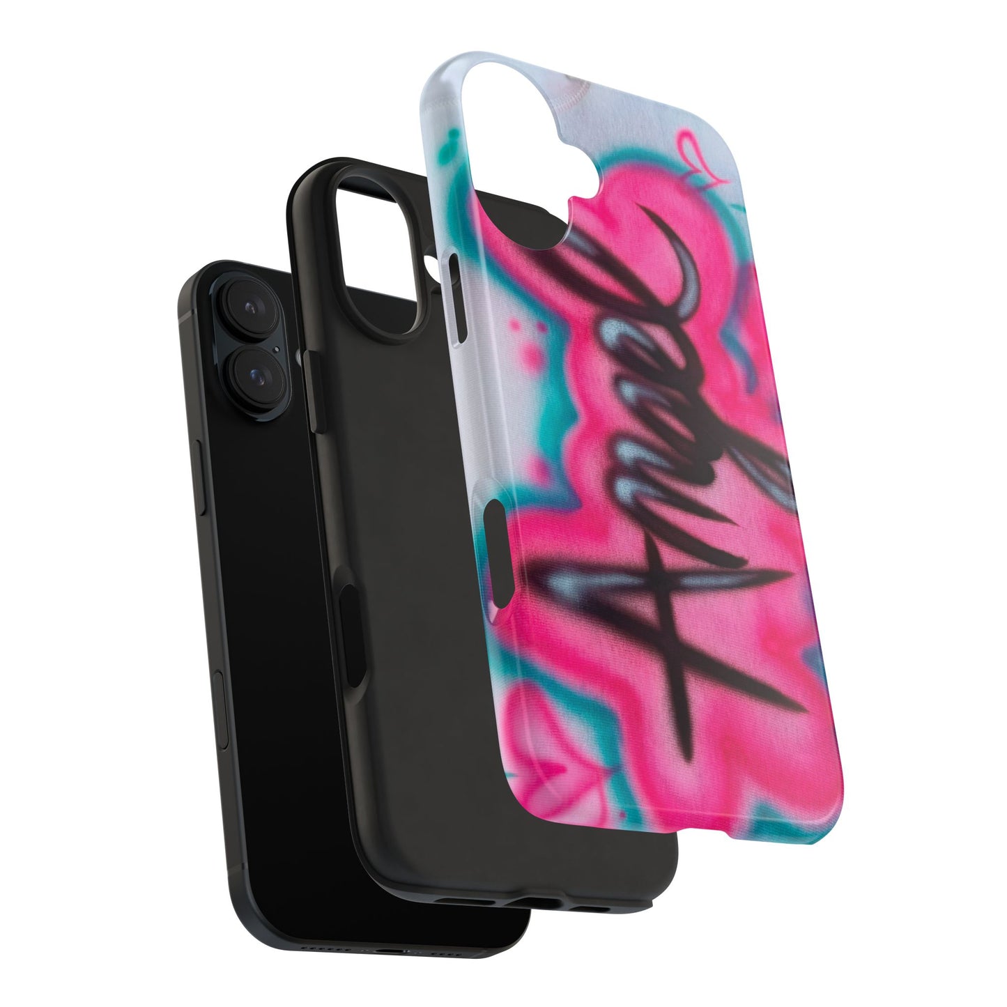 "angel" airbrush iPhone case