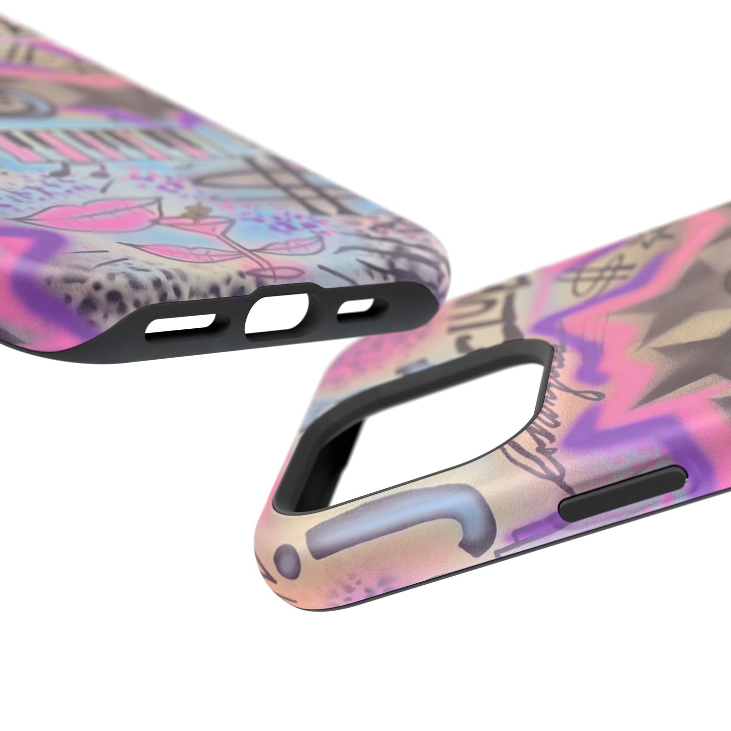 MagSafe "jazz club" airbrush iPhone case