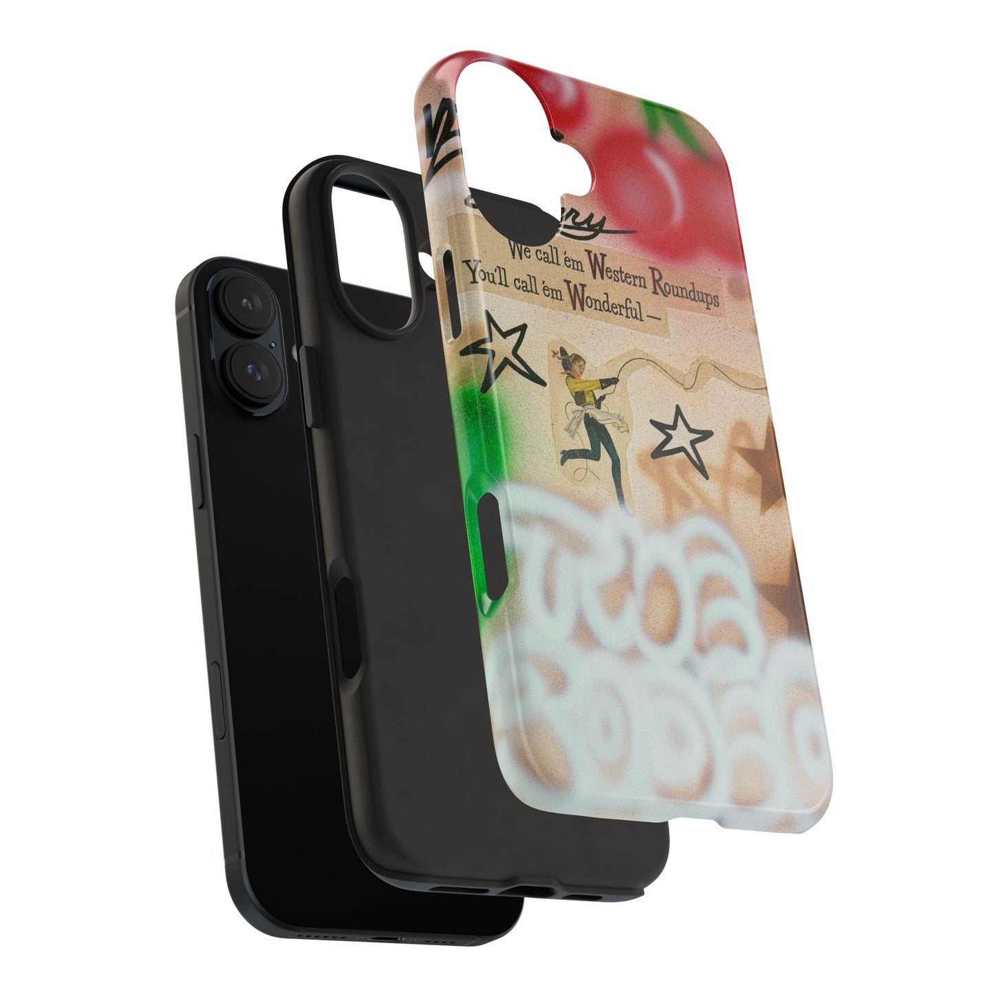 "the rodeo" airbrush iPhone case