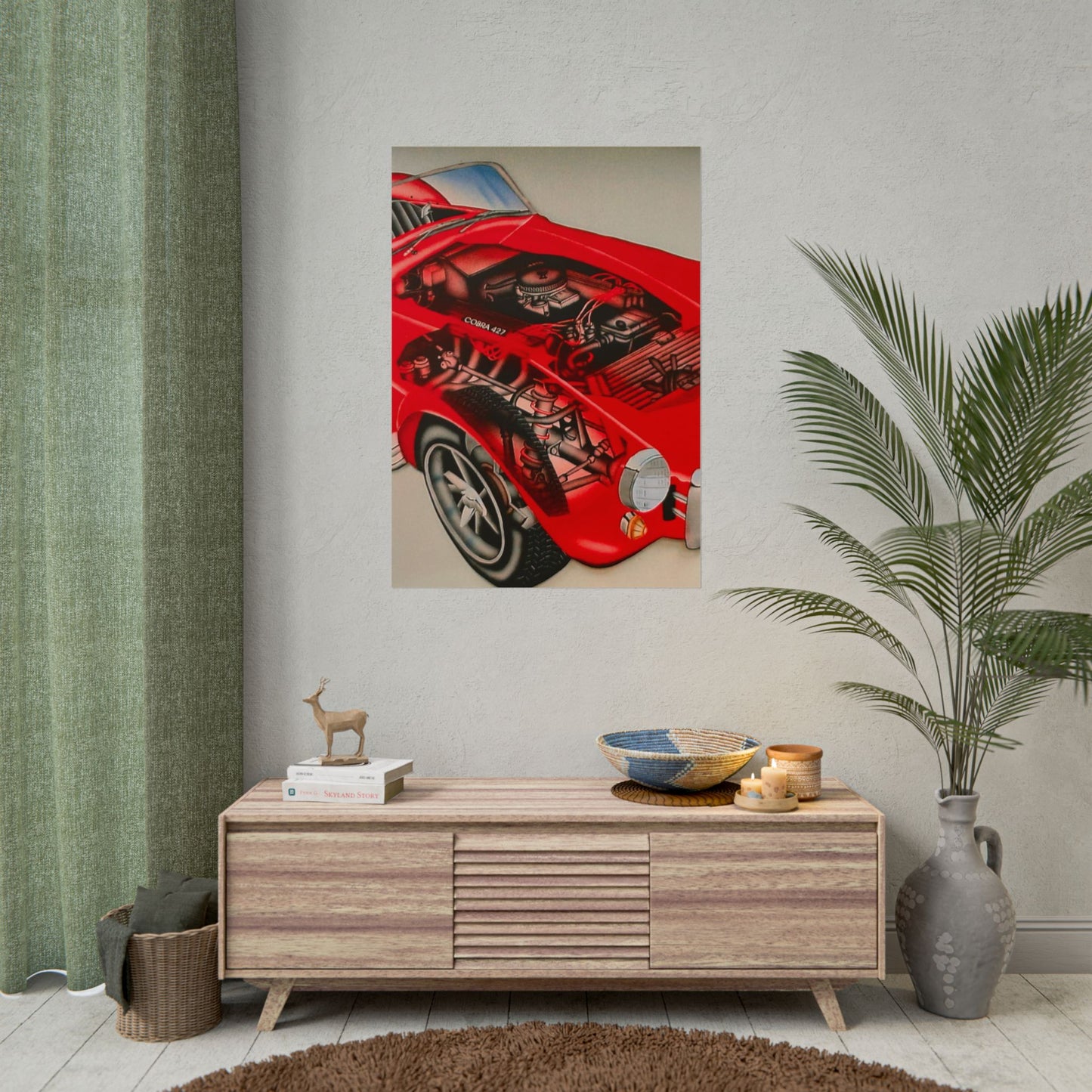 "cobra phantom" airbrush rolled print