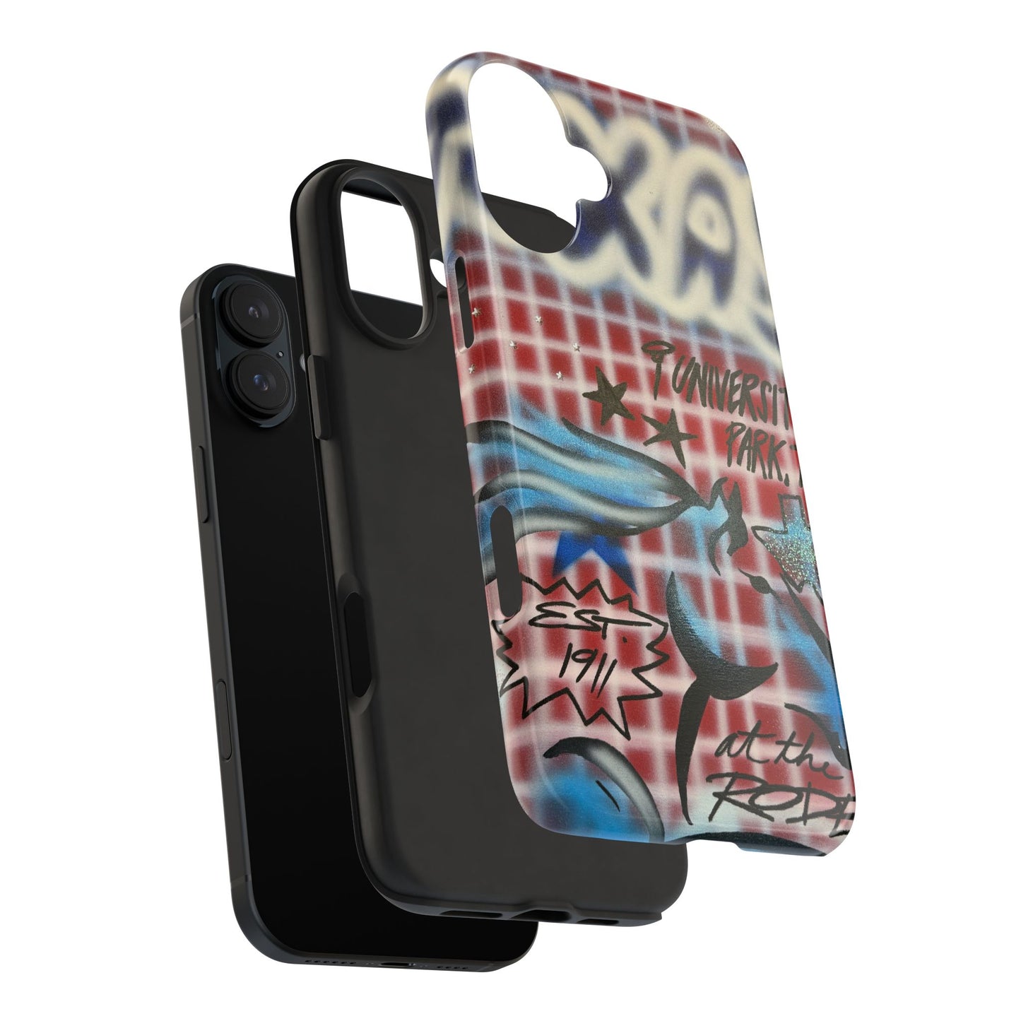 "texas" airbrush iPhone case