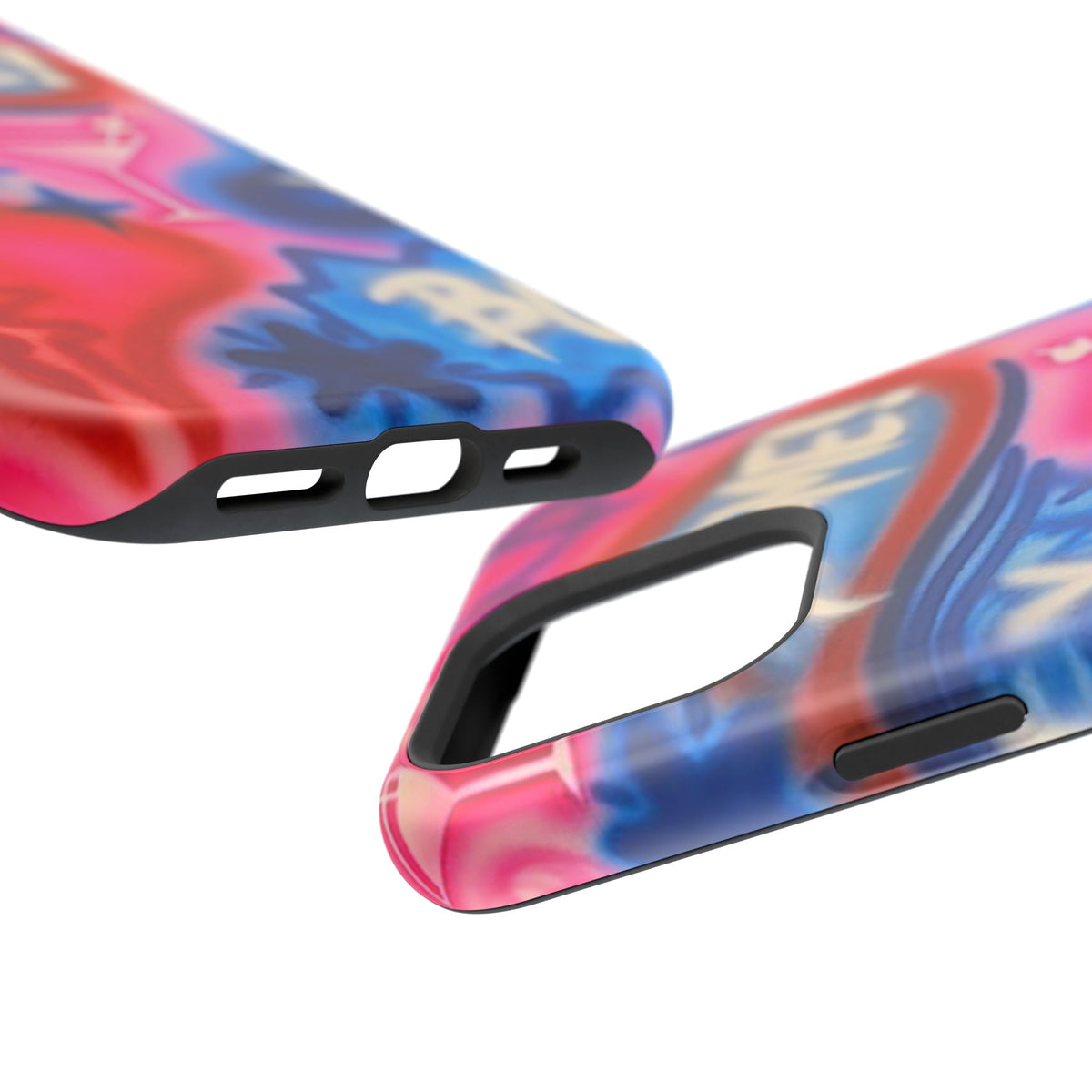MagSafe "kiss me pt. 2" Airbrush iPhone Hülle