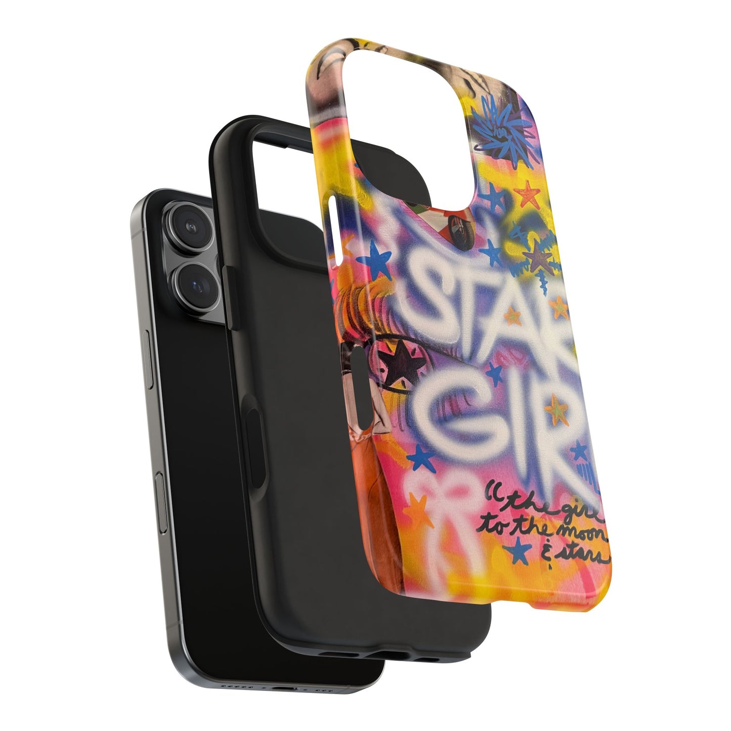 "STARGIRL" airbrush iPhone case