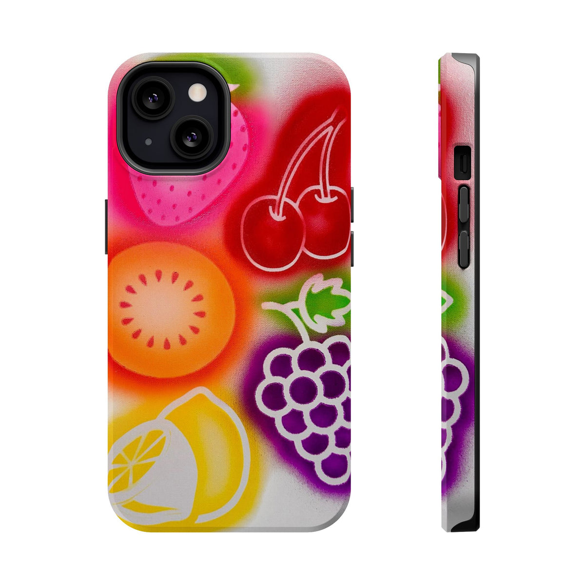 MagSafe "berry sweet" airbrush iPhone case