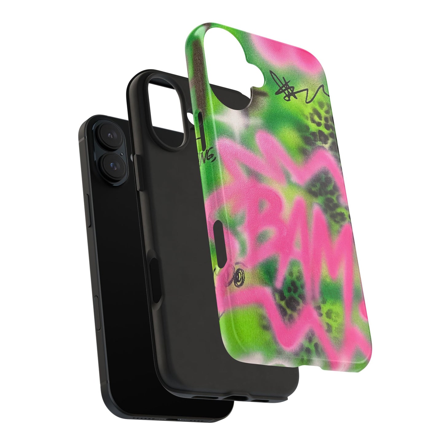 "BAM! pt. 2" airbrush iPhone case