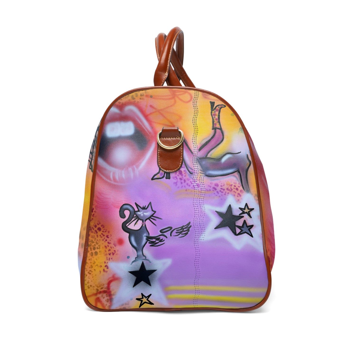 x @mayacain airbrush waterproof travel bag