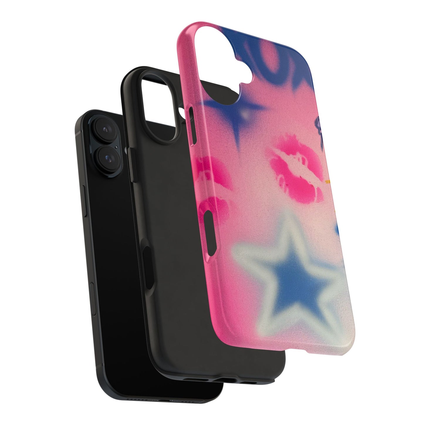 "star symbol" airbrush iPhone case