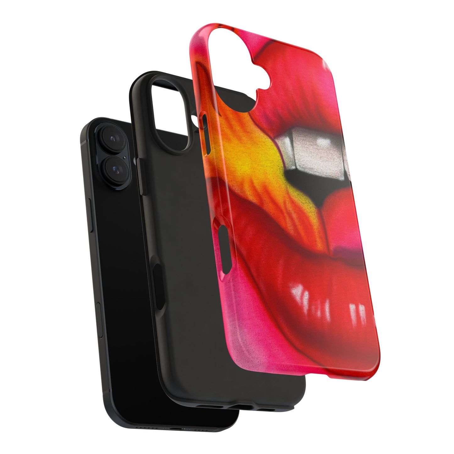 "flaming lips pt. 2" airbrush iPhone case