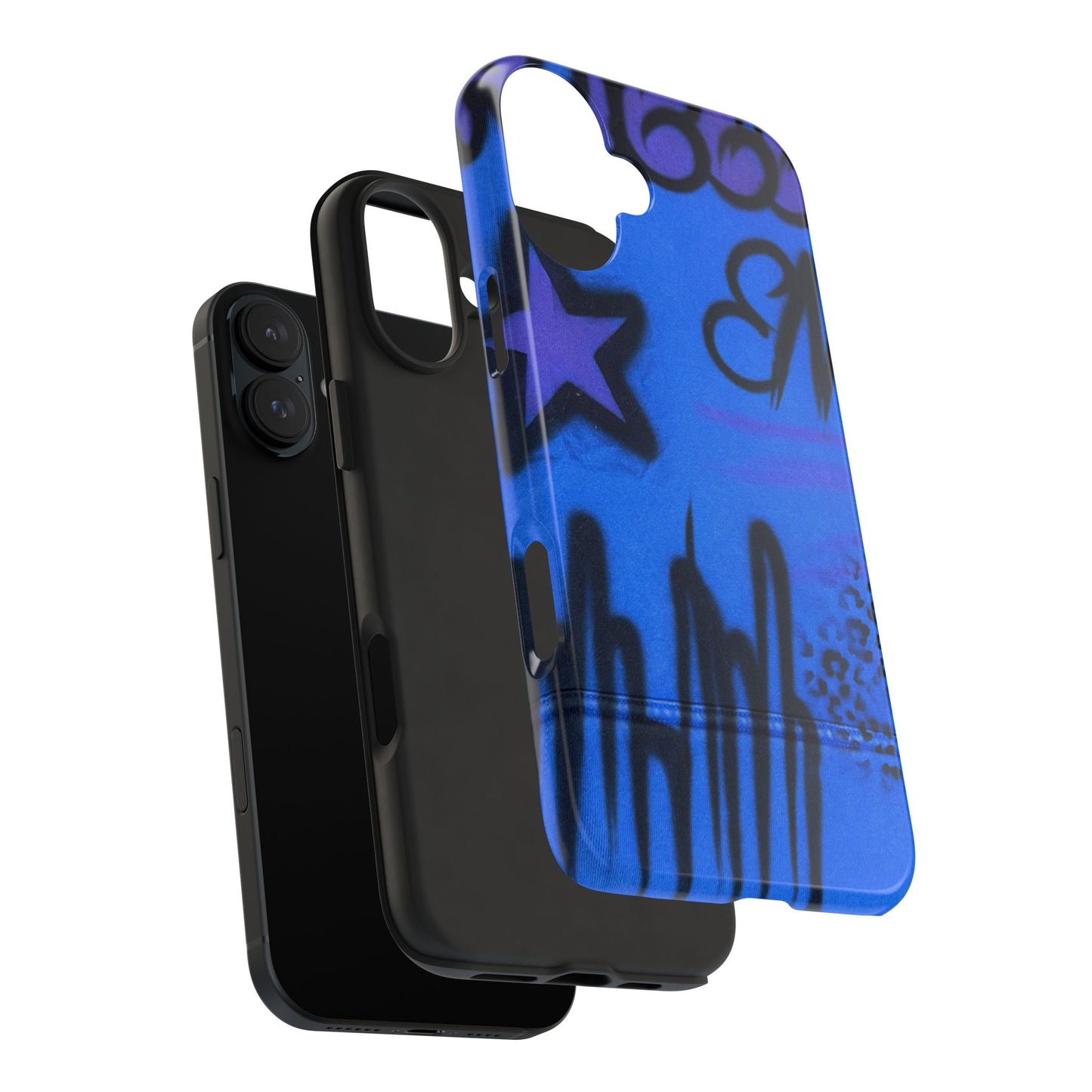 "infamous indigo" airbrush iPhone case