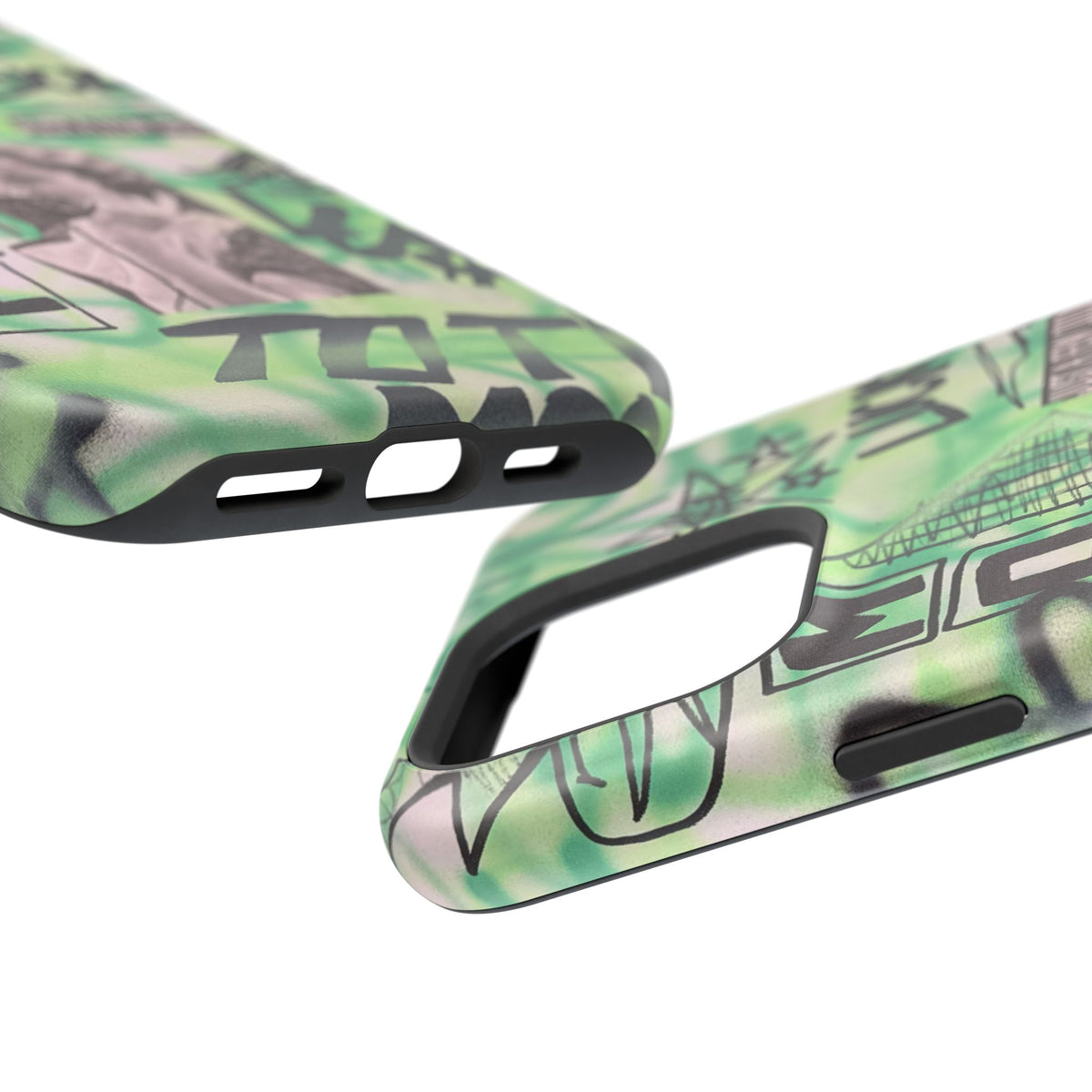 MagSafe "lust over luck" airbrush iPhone case