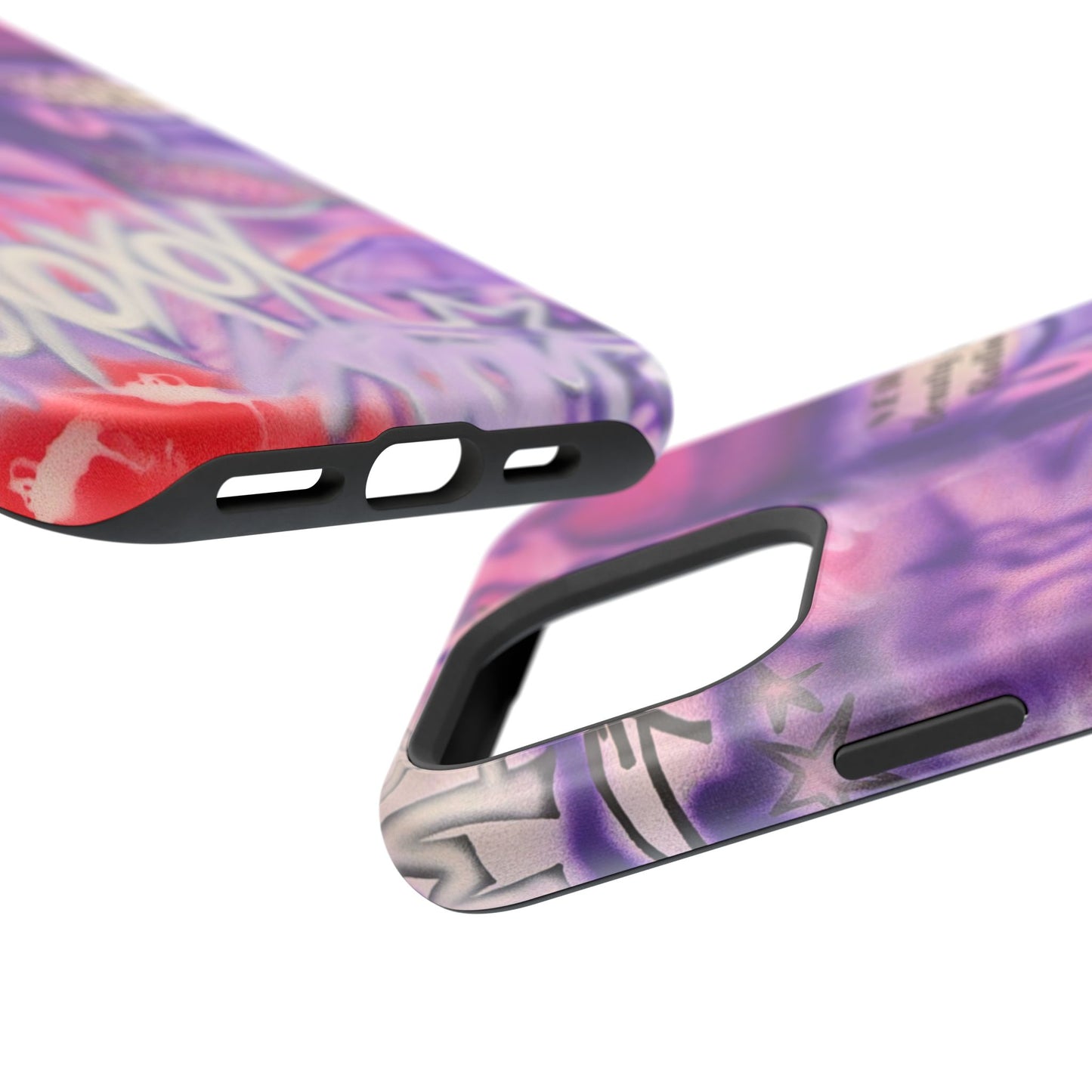MagSafe "mic check" airbrush iPhone case