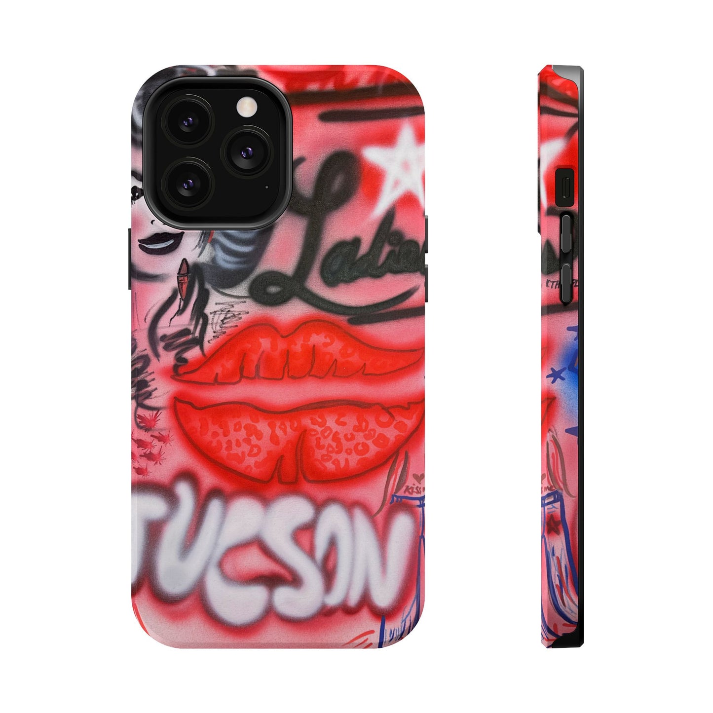 MagSafe "tucson, az" airbrush iPhone case