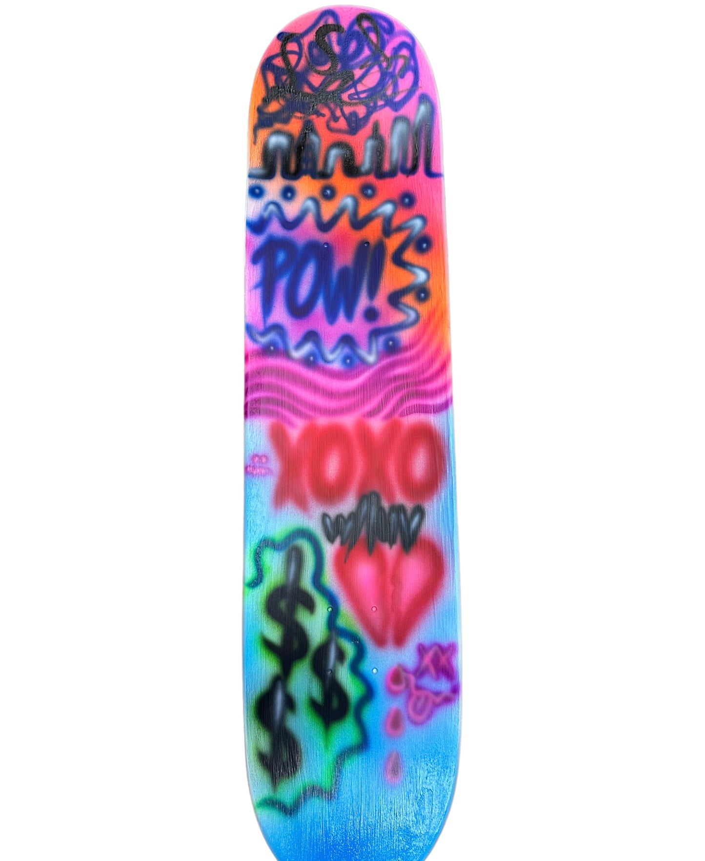 custom airbrush skateboard (set of 3)