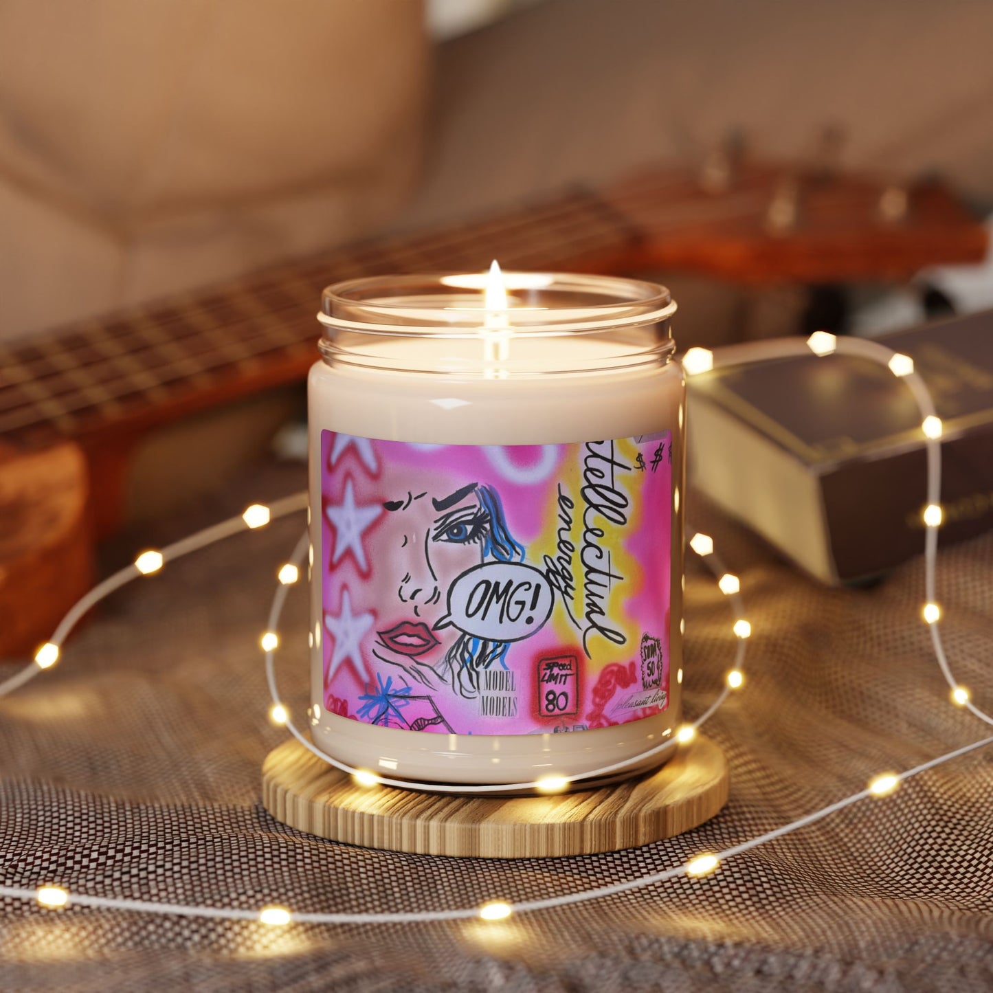 "intellectual energy" airbrush candle