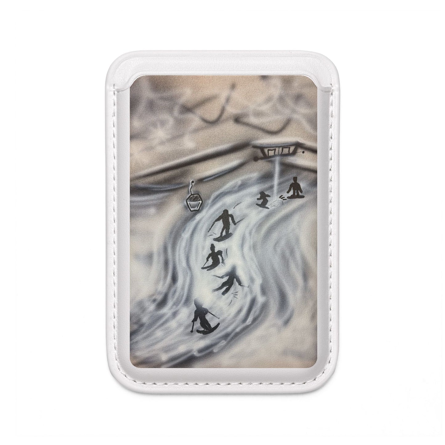 "arctic avalanche" airbrush vegan wallet (Magsafe® Compatible)