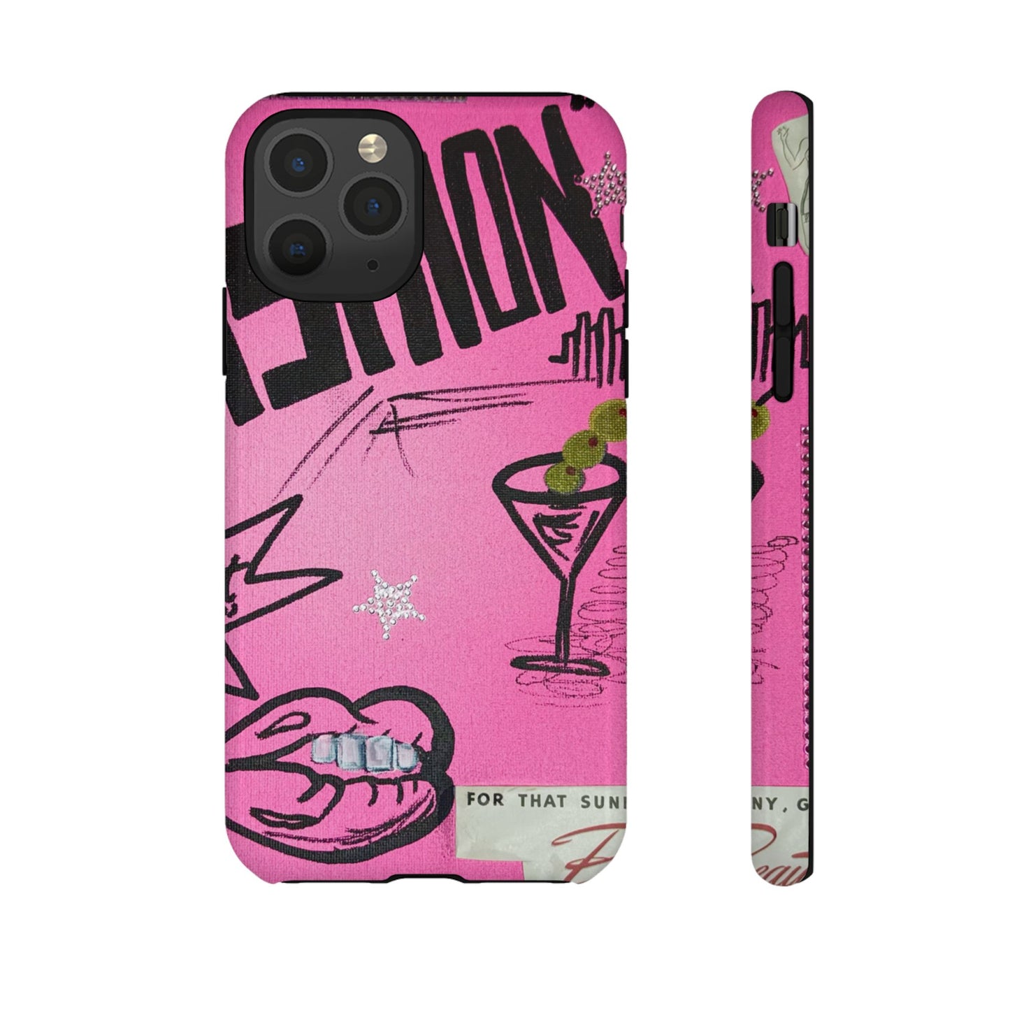 "high fashion" airbrush iPhone case