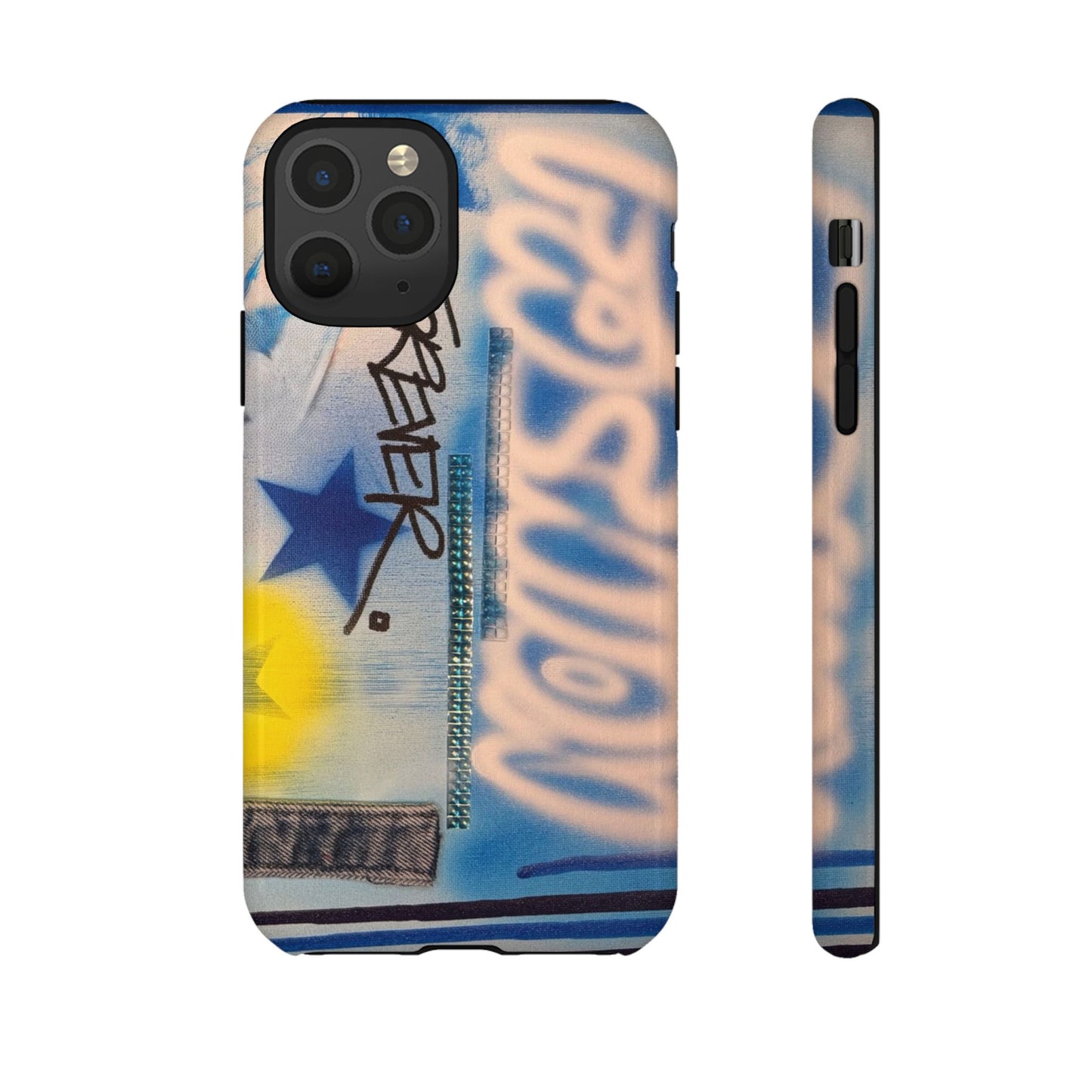 "fashion forever" airbrush iPhone case
