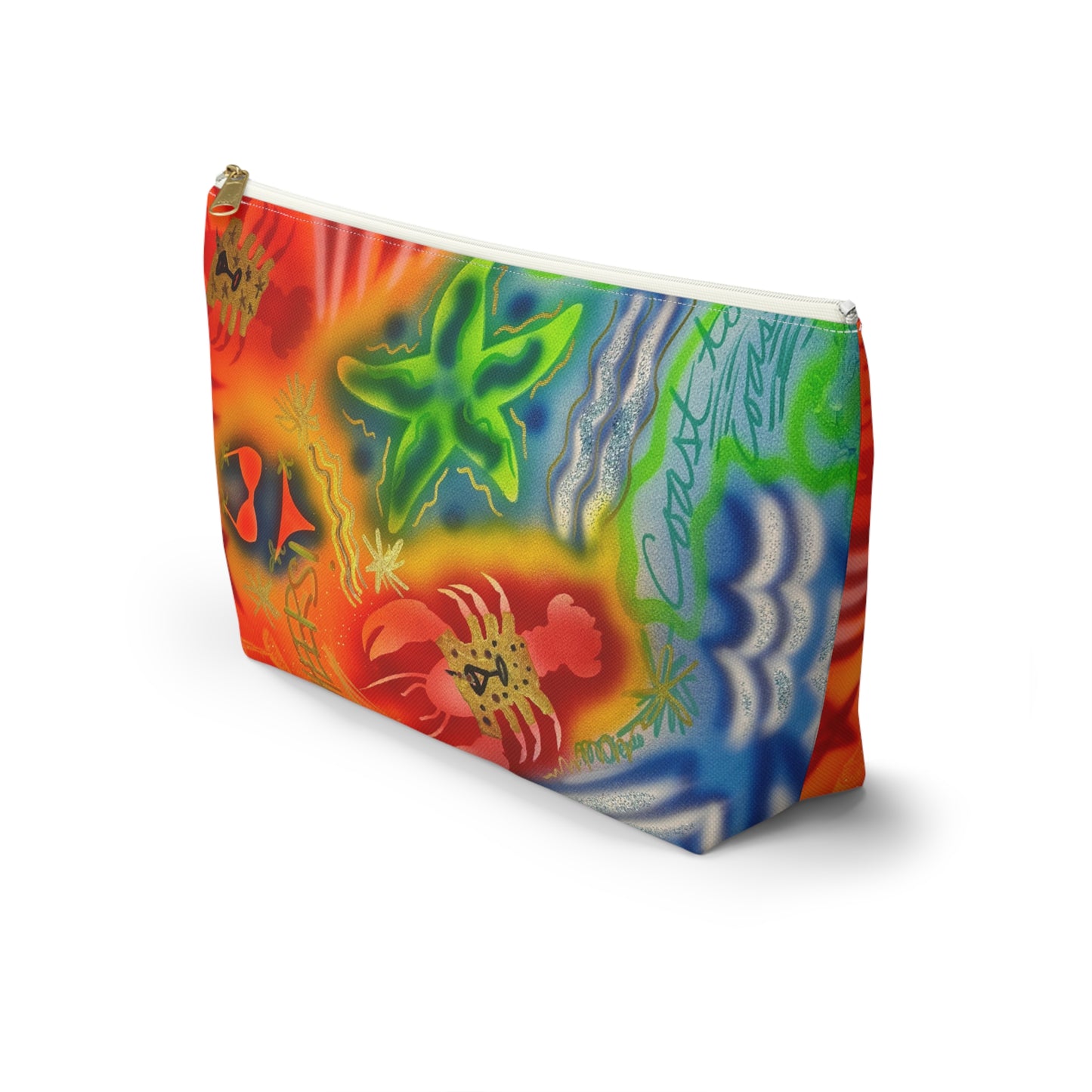 "tipsy lobster" airbrush makeup pouch