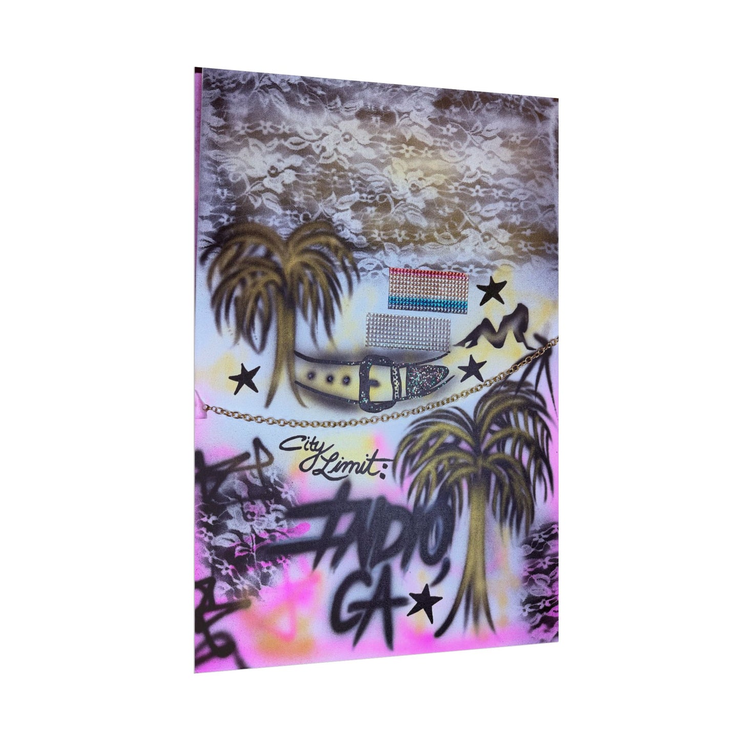 "indio, ca" airbrush rolled print