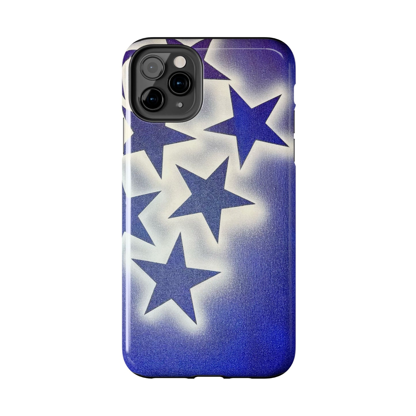 "frosted galaxy" airbrush iPhone case