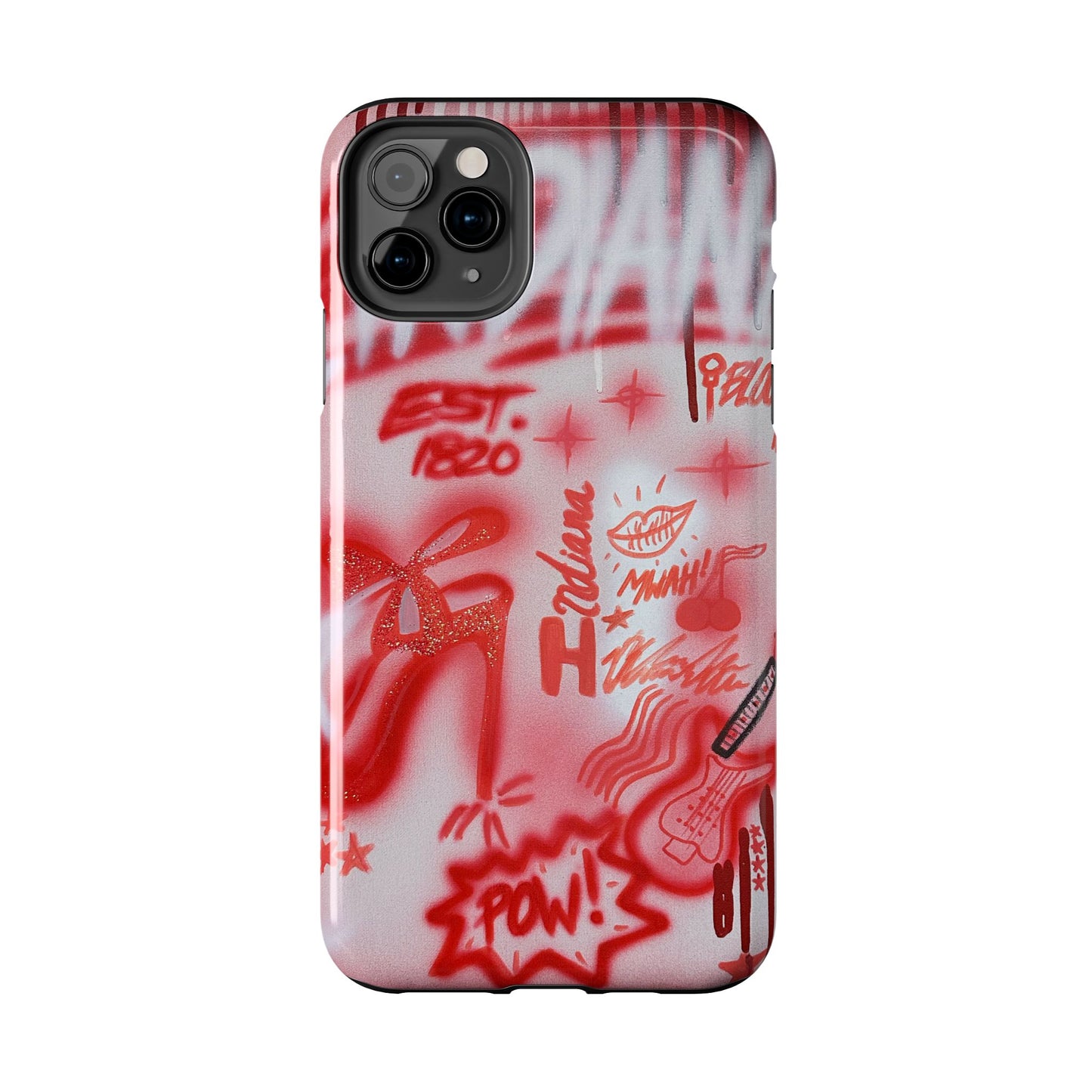 "indiana" airbrush iPhone case