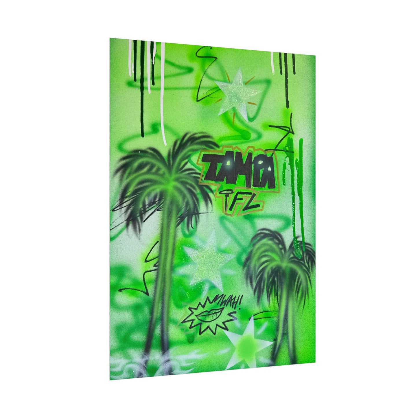 "tampa, fl" airbrush rolled print