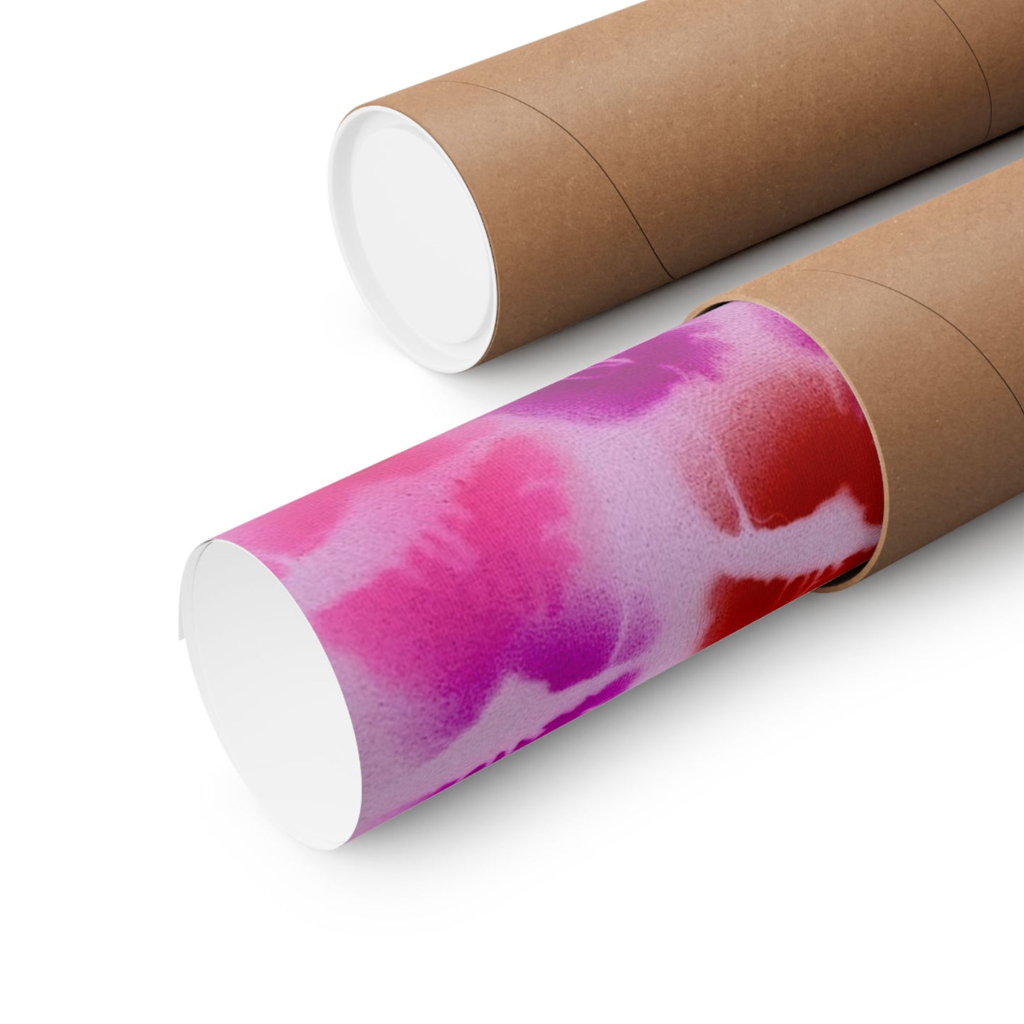 "mwah!" airbrush horizontal print