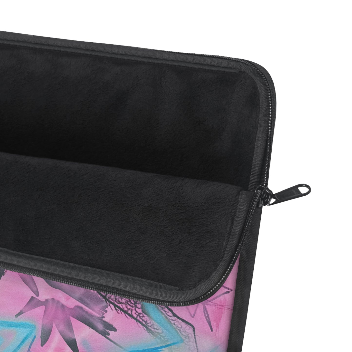 "avant le ski" airbrush laptop sleeve