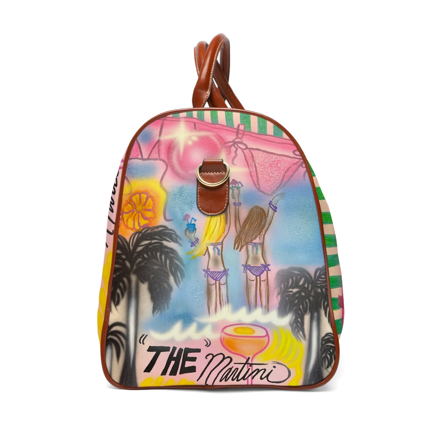 "kinis & tinis" airbrush waterproof travel bag
