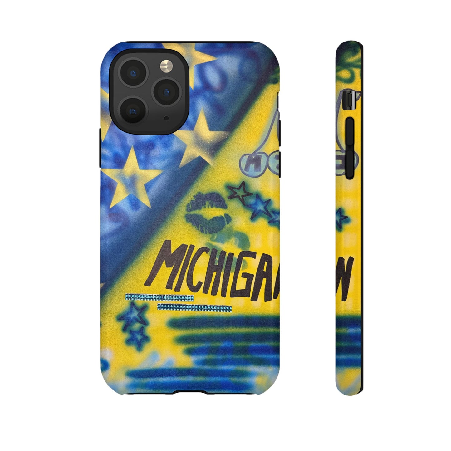 "ann arbor, mi" airbrush iPhone case