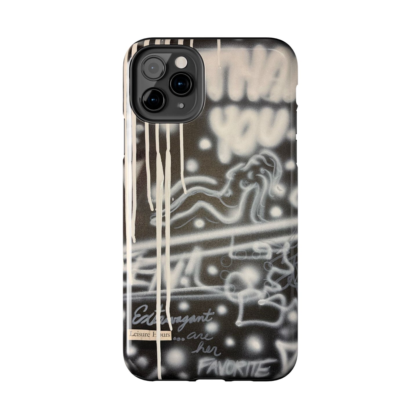 "extravagant leisure" airbrush iPhone case