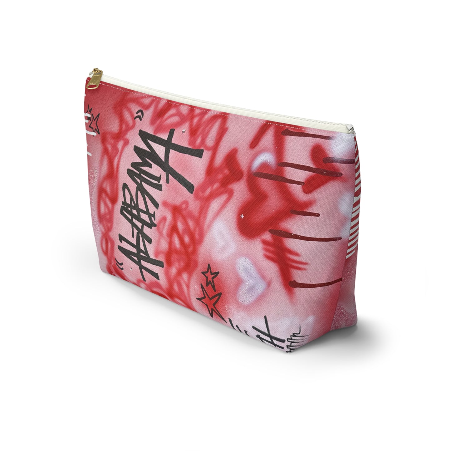 "alabama" airbrush makeup pouch
