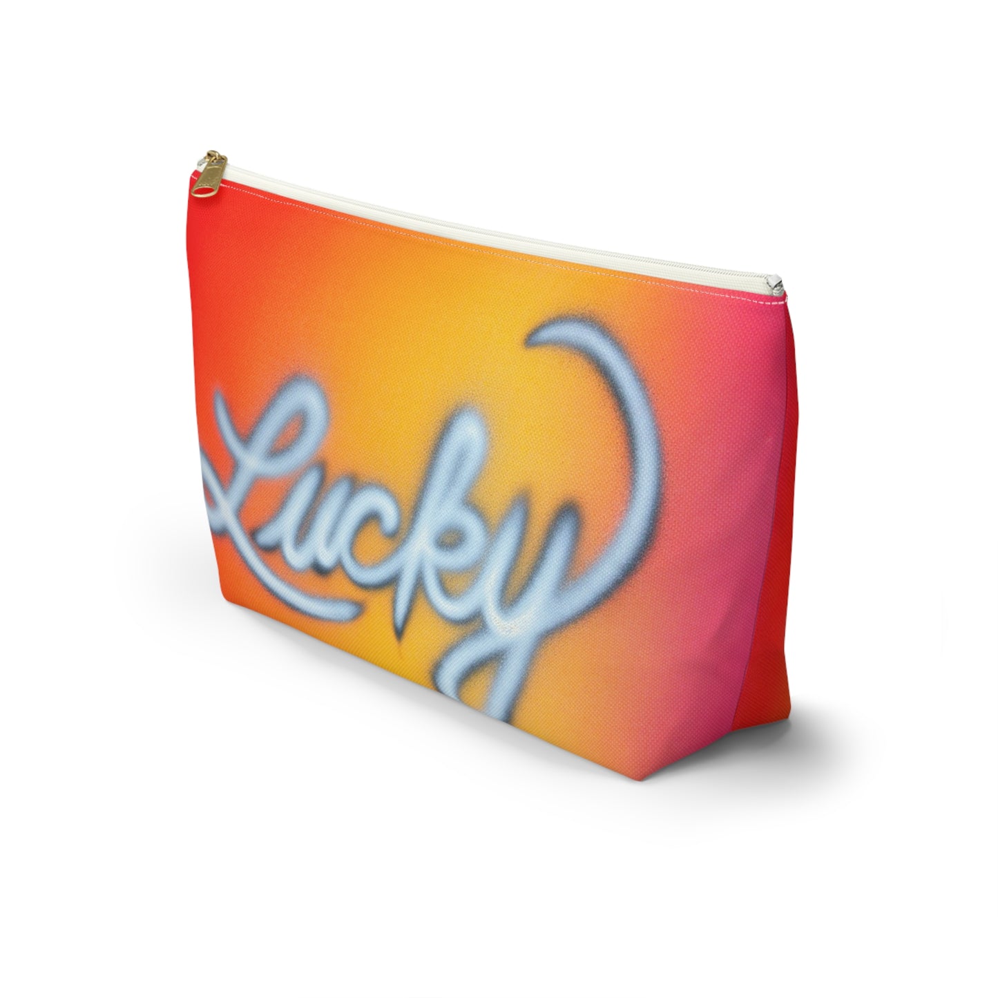 "lucky" airbrush makeup pouch