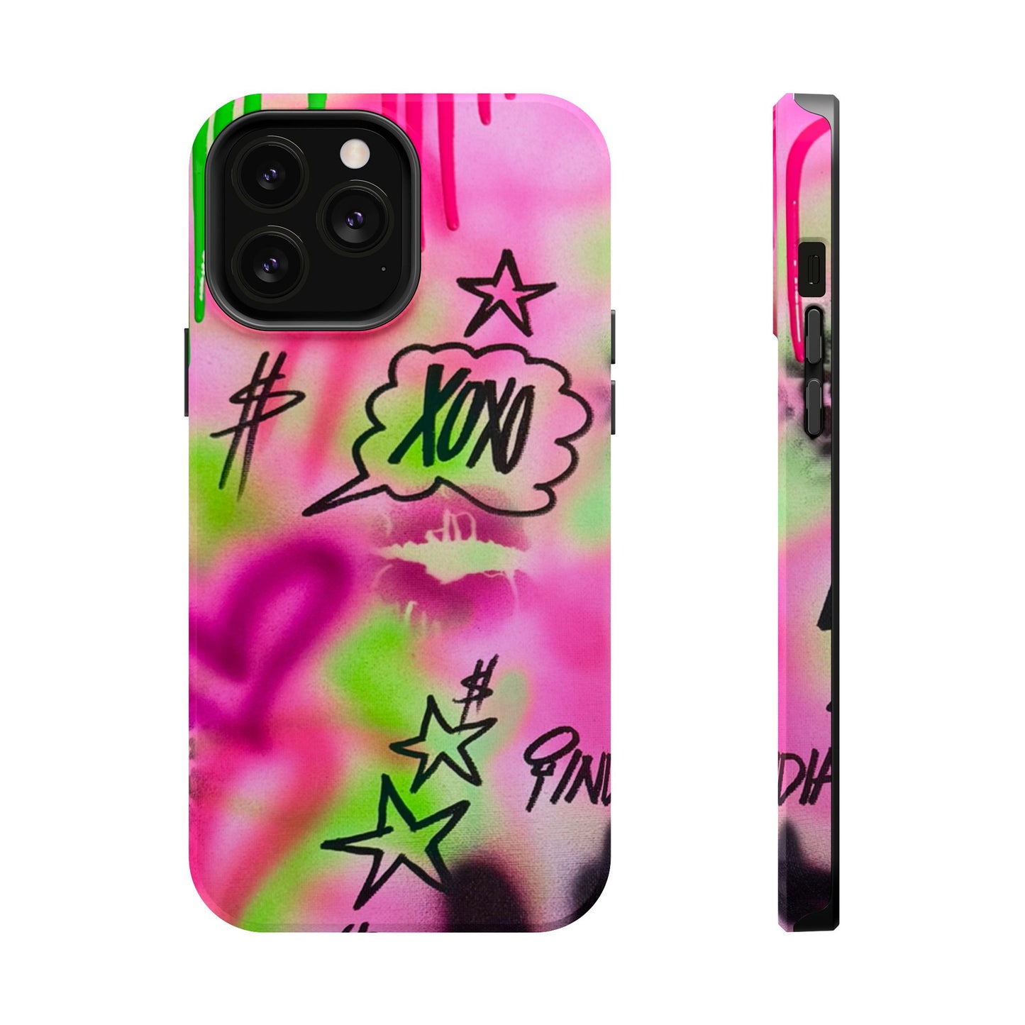 MagSafe "xoxo" airbrush iPhone case