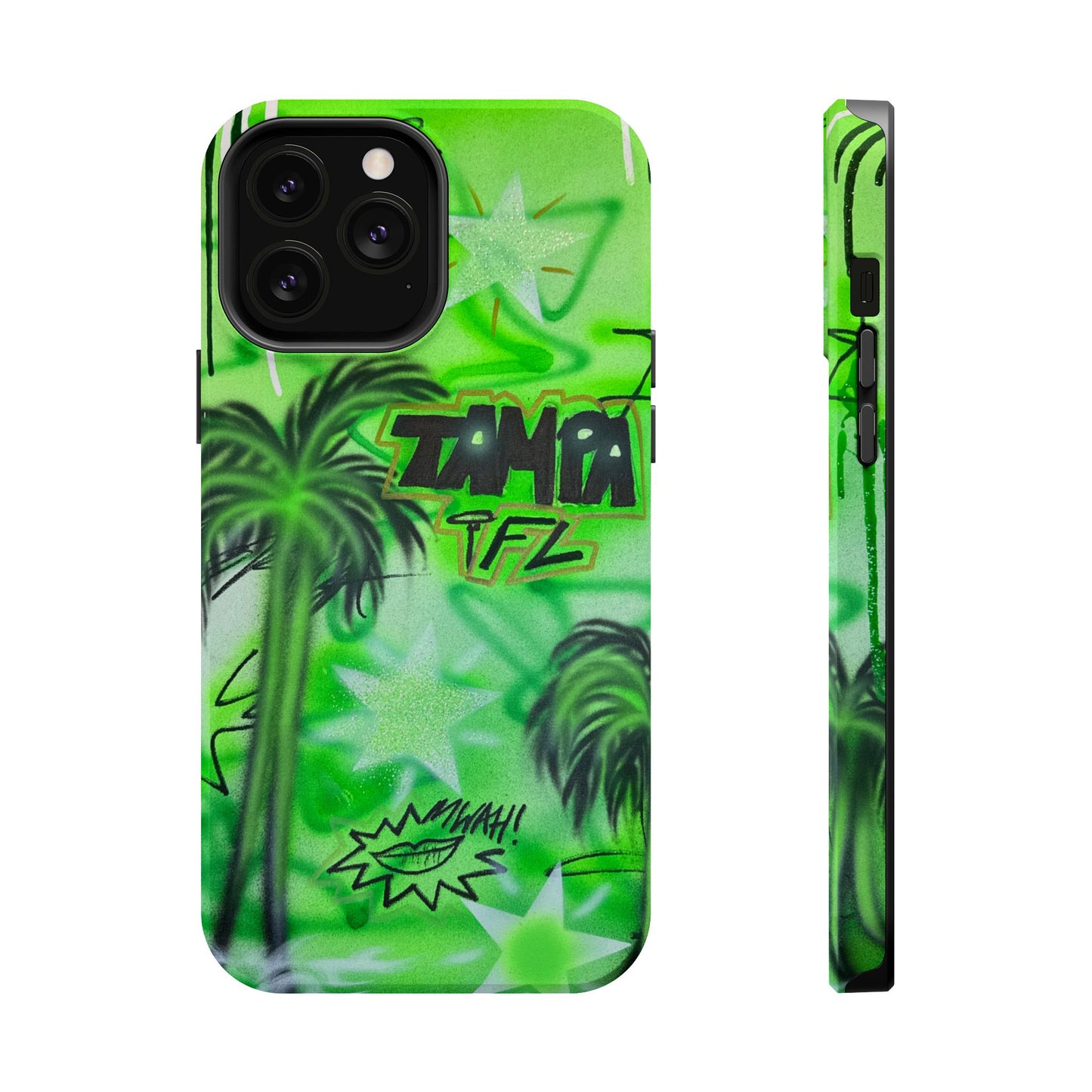 MagSafe "tampa, fl" airbrush iPhone case