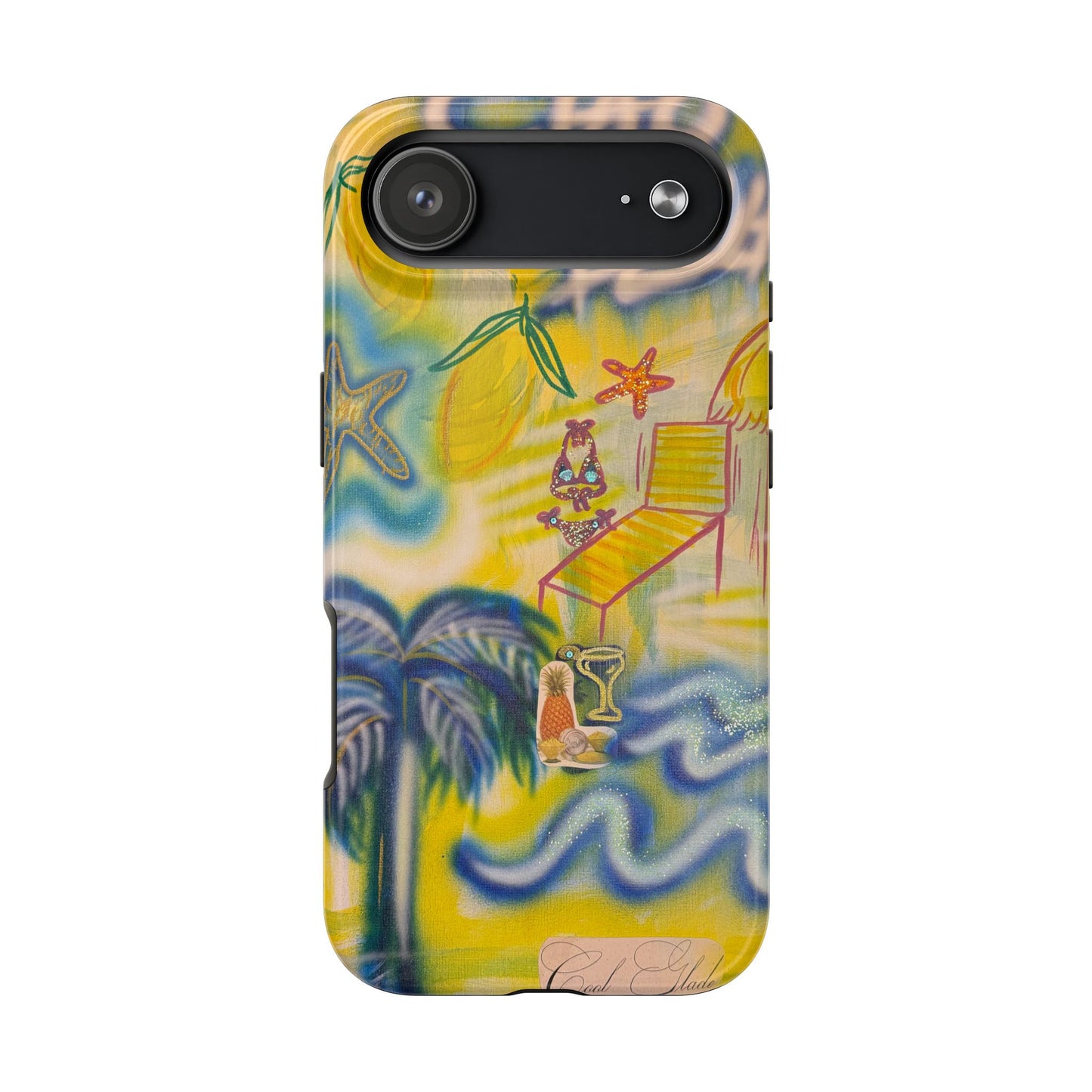 "ciao bella" airbrush iPhone case
