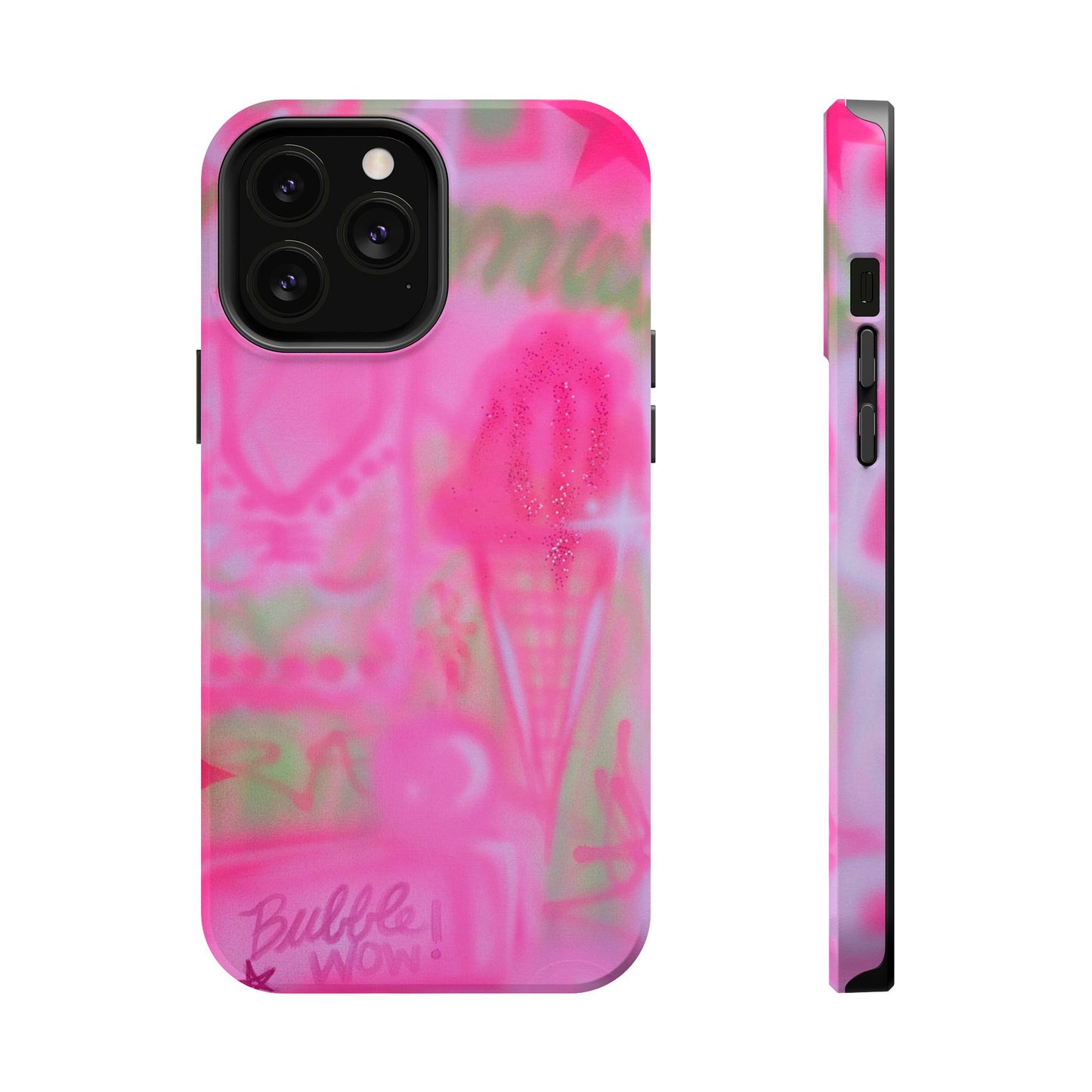 MagSafe "miami matcha" airbrush iPhone case